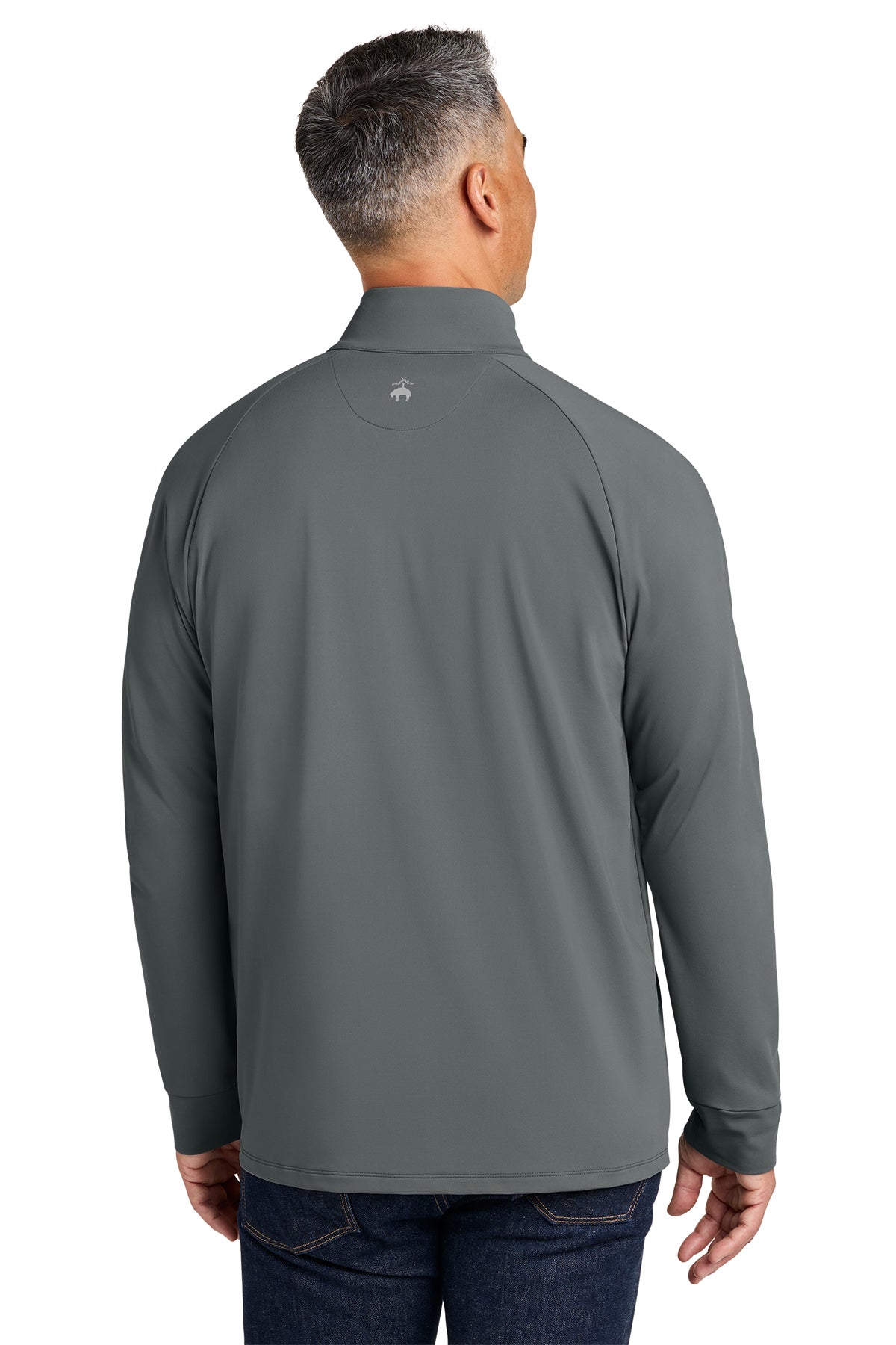 Brooks Brothers Luxe Performance Custom 1/4-Zips, Grey