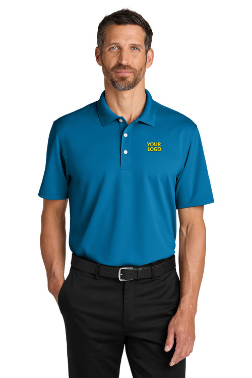 Port Authority Womens Dry Zone Stain-Release Grid Polo, Imperial Blue