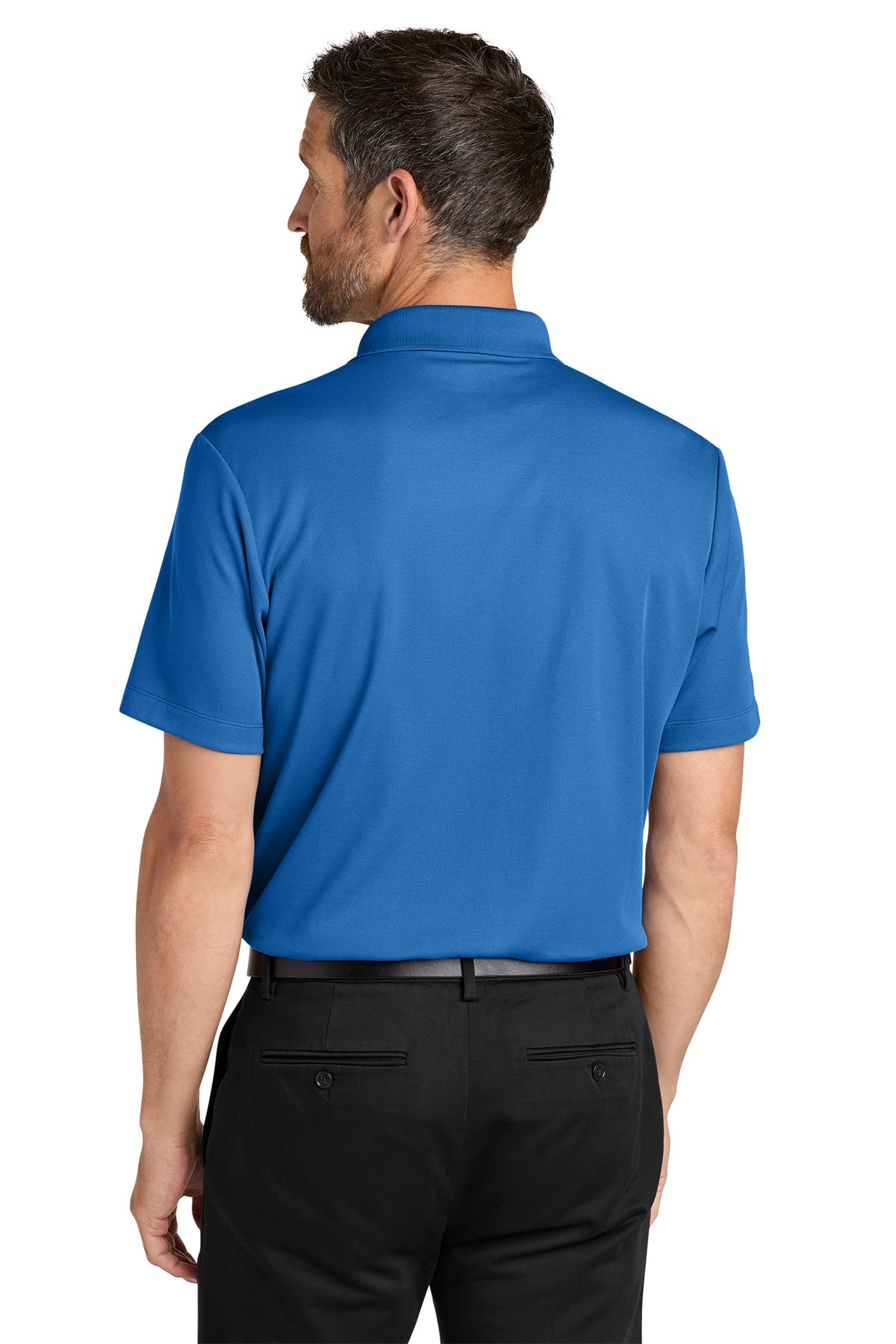 Port Authority Plaited Pique Polo, Strong Blue [Fire Solutions]