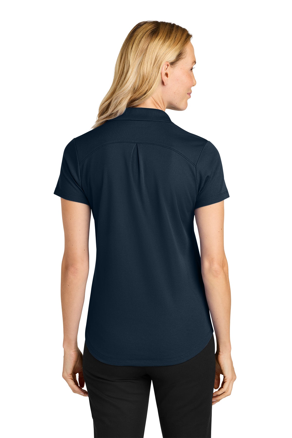 Port Authority Womens Plaited Pique Polo, Night Navy