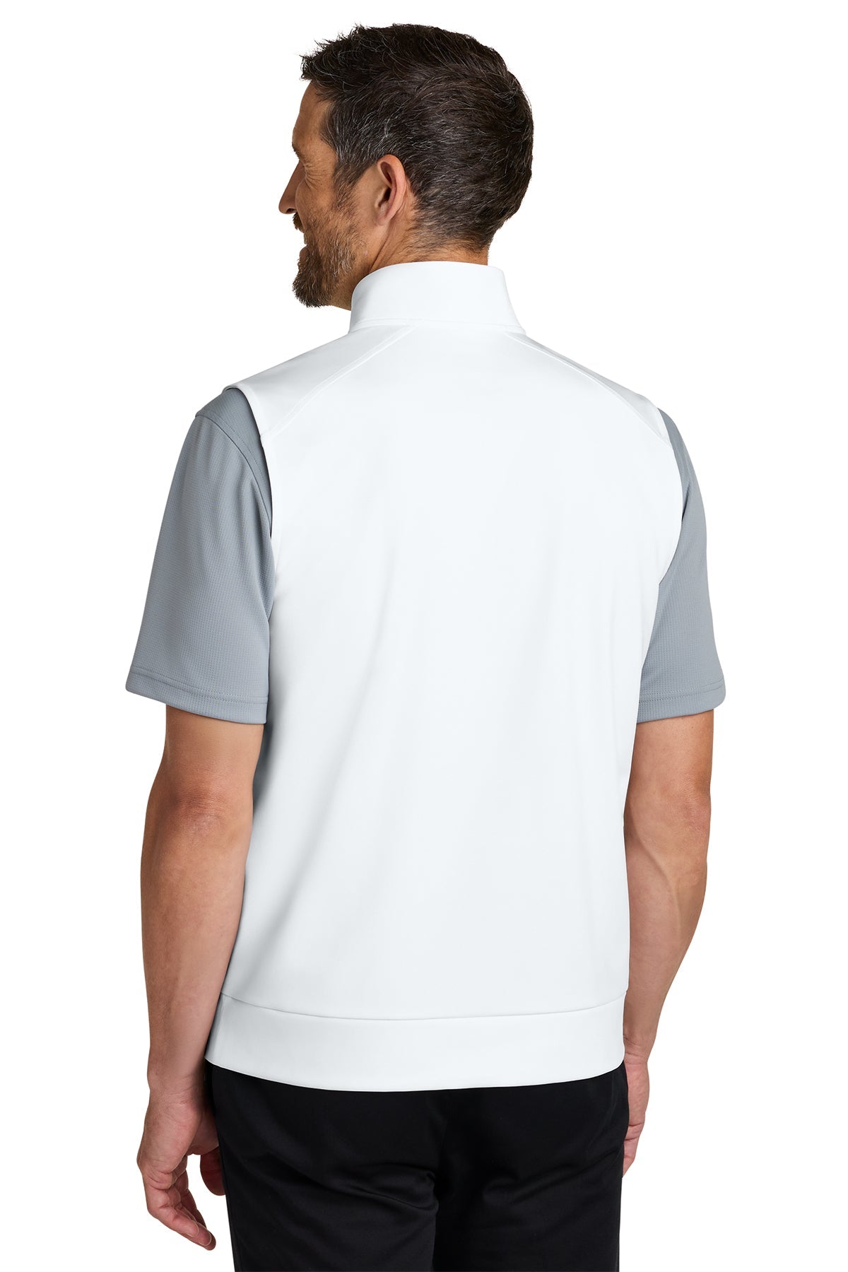 Port Authority C-FREE Double Knit 1/4-Zip Vest, White [Fire Solutions]
