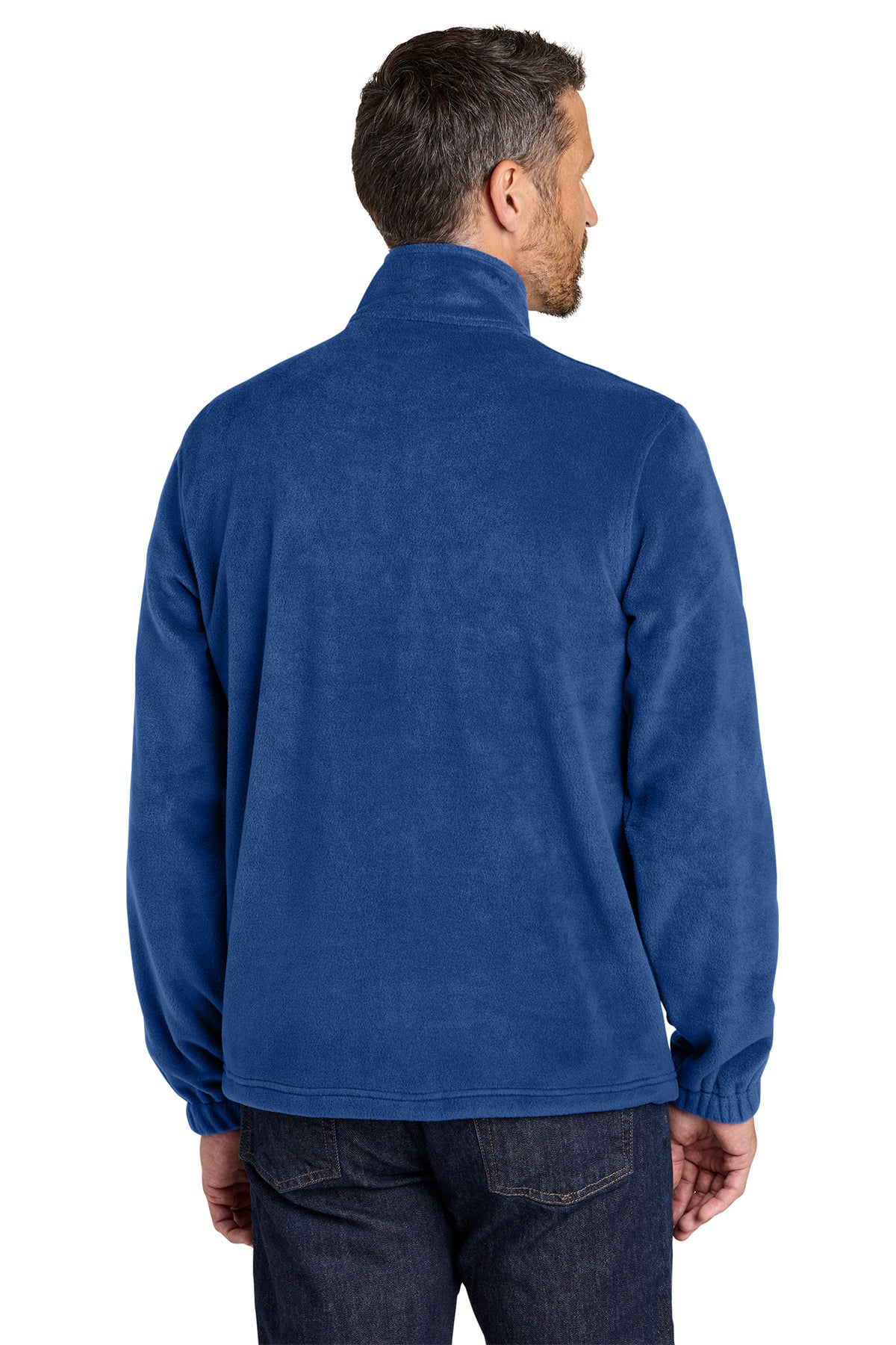 Port Authority Plush Fleece Full-Zip Jacket, Royal [Tetralogicx]