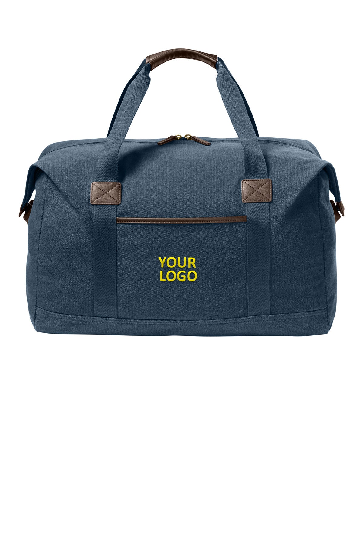Port Authority Washed Canvas Duffel, River Blue Navy