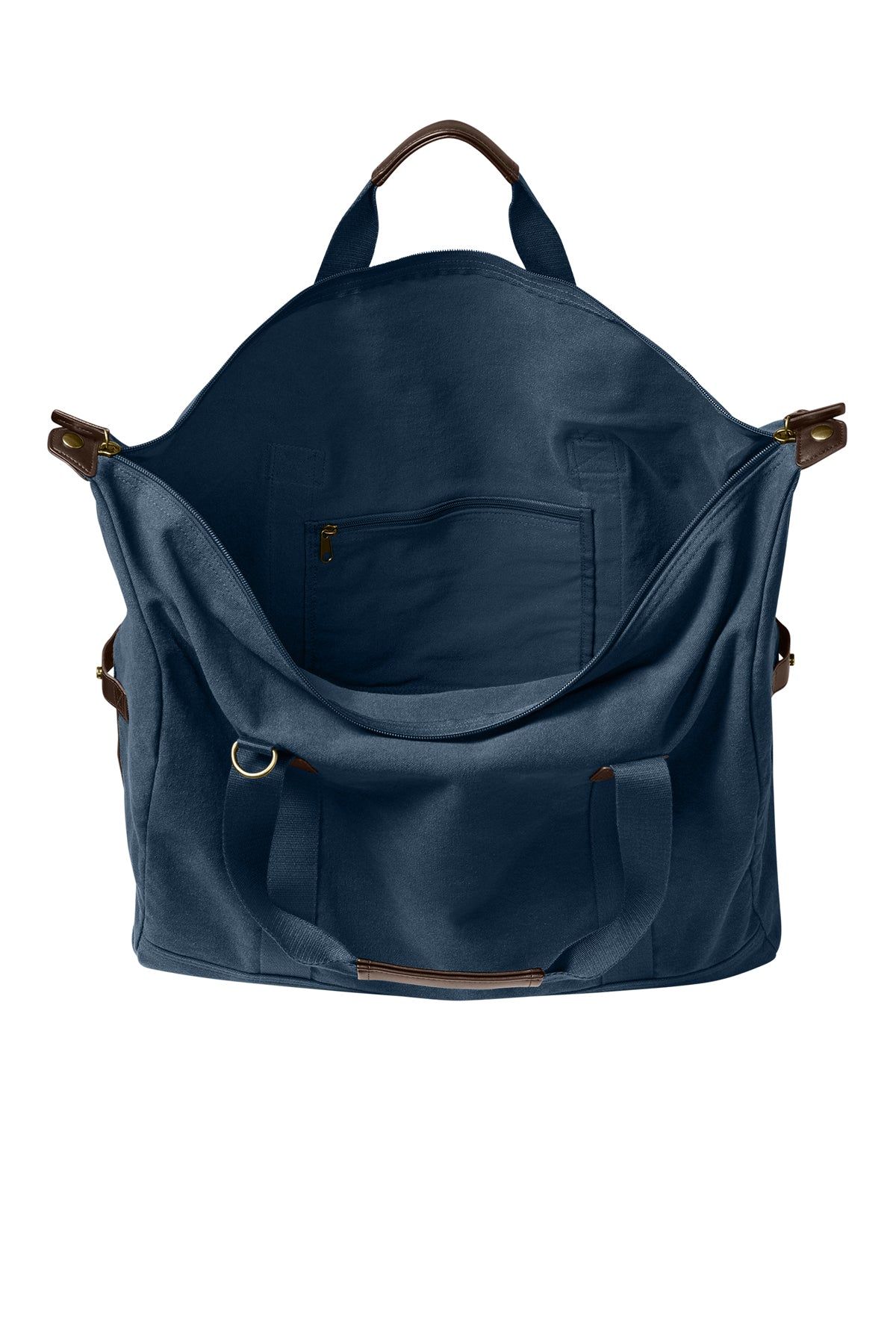 Port Authority Washed Canvas Duffel, River Blue Navy [Dunbar]
