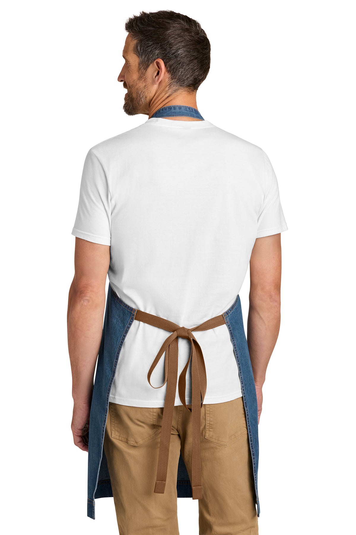 Port Authority Signature Denim Apron, Medium Denim
