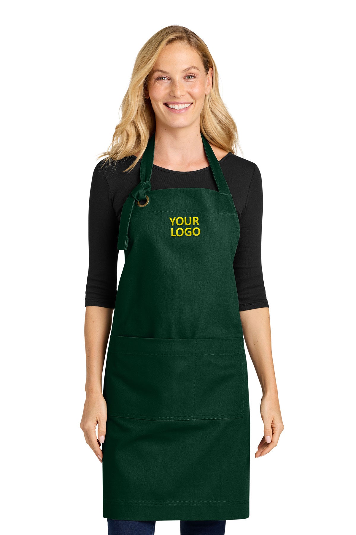 Custom Port Authority A900 Dark Green