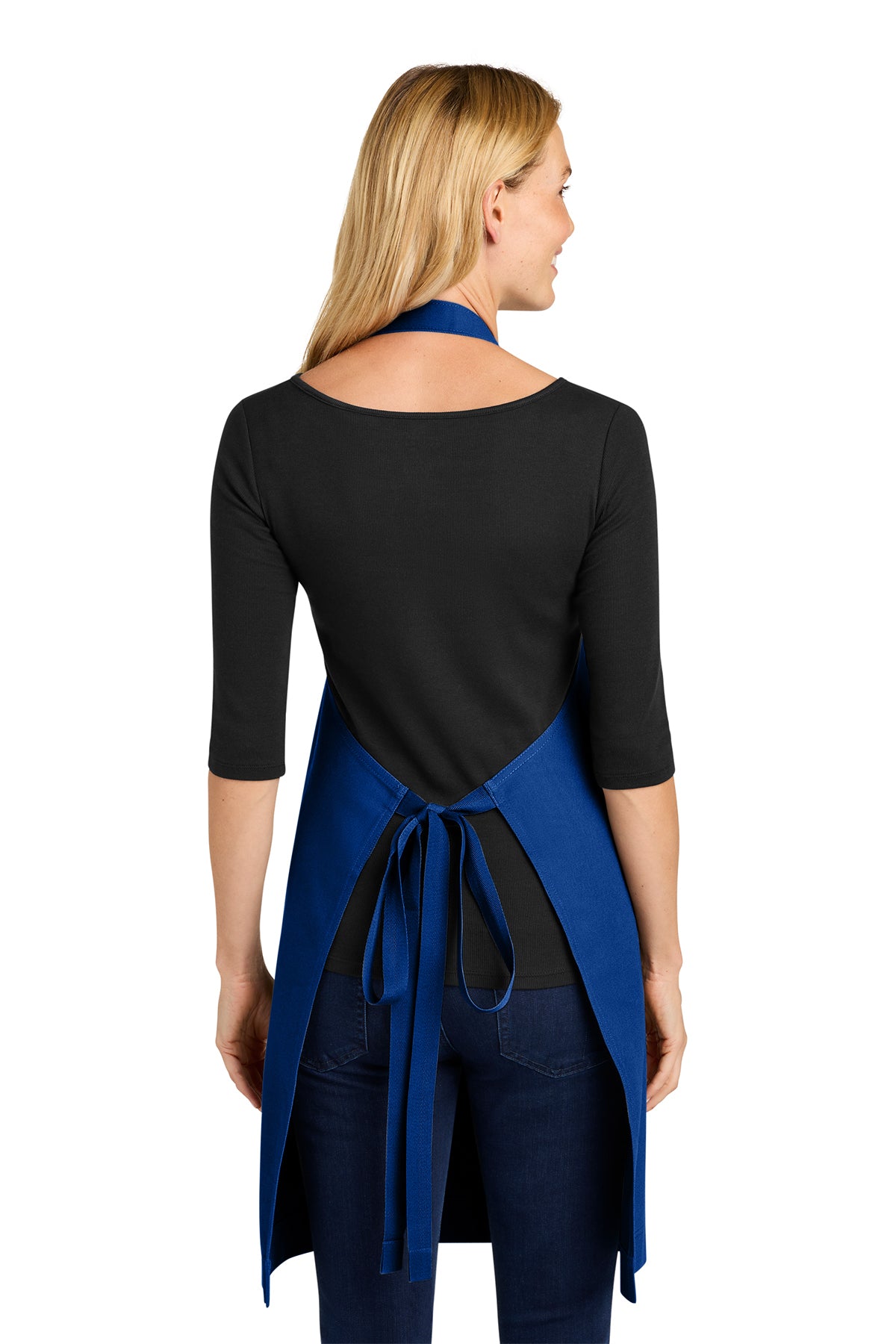 Port Authority Signature Heavy Twill Bib Apron, True Royal