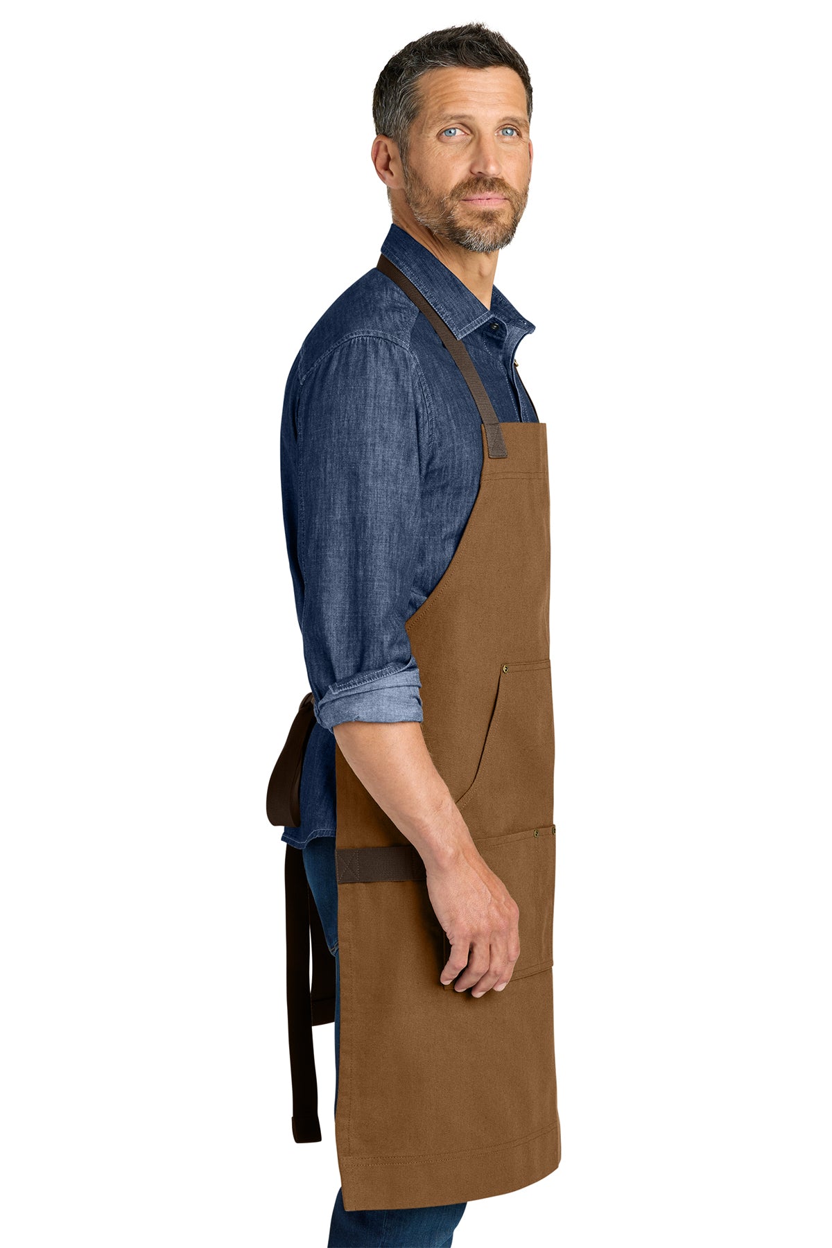 Port Authority Signature Workwear Apron, Duck Brown