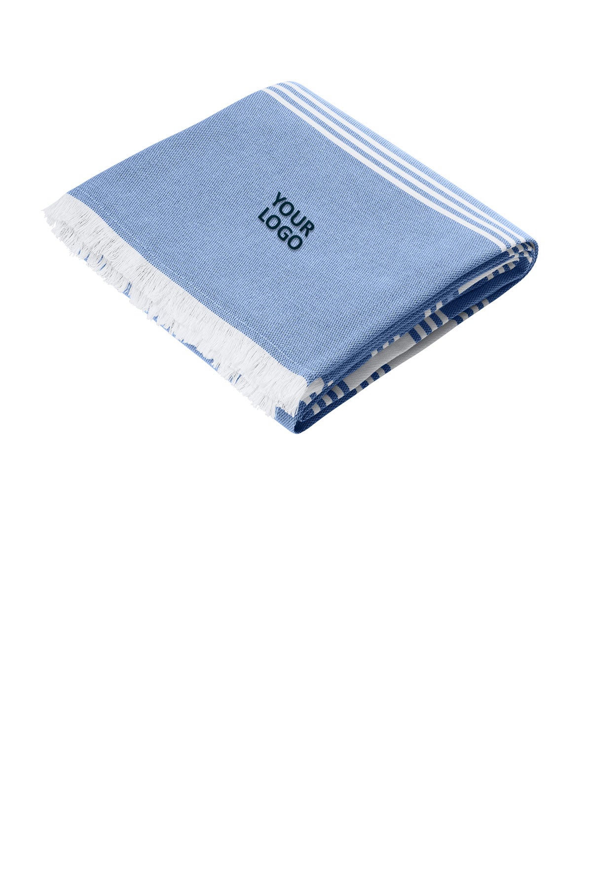 Port Authority Beach Throw, Strong Blue/ White