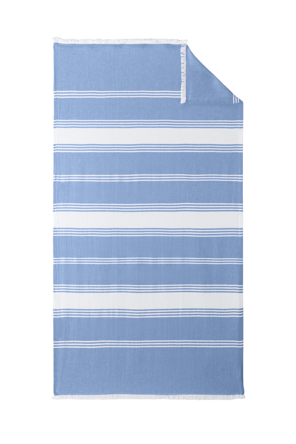 Port Authority Beach Throw, Strong Blue/ White