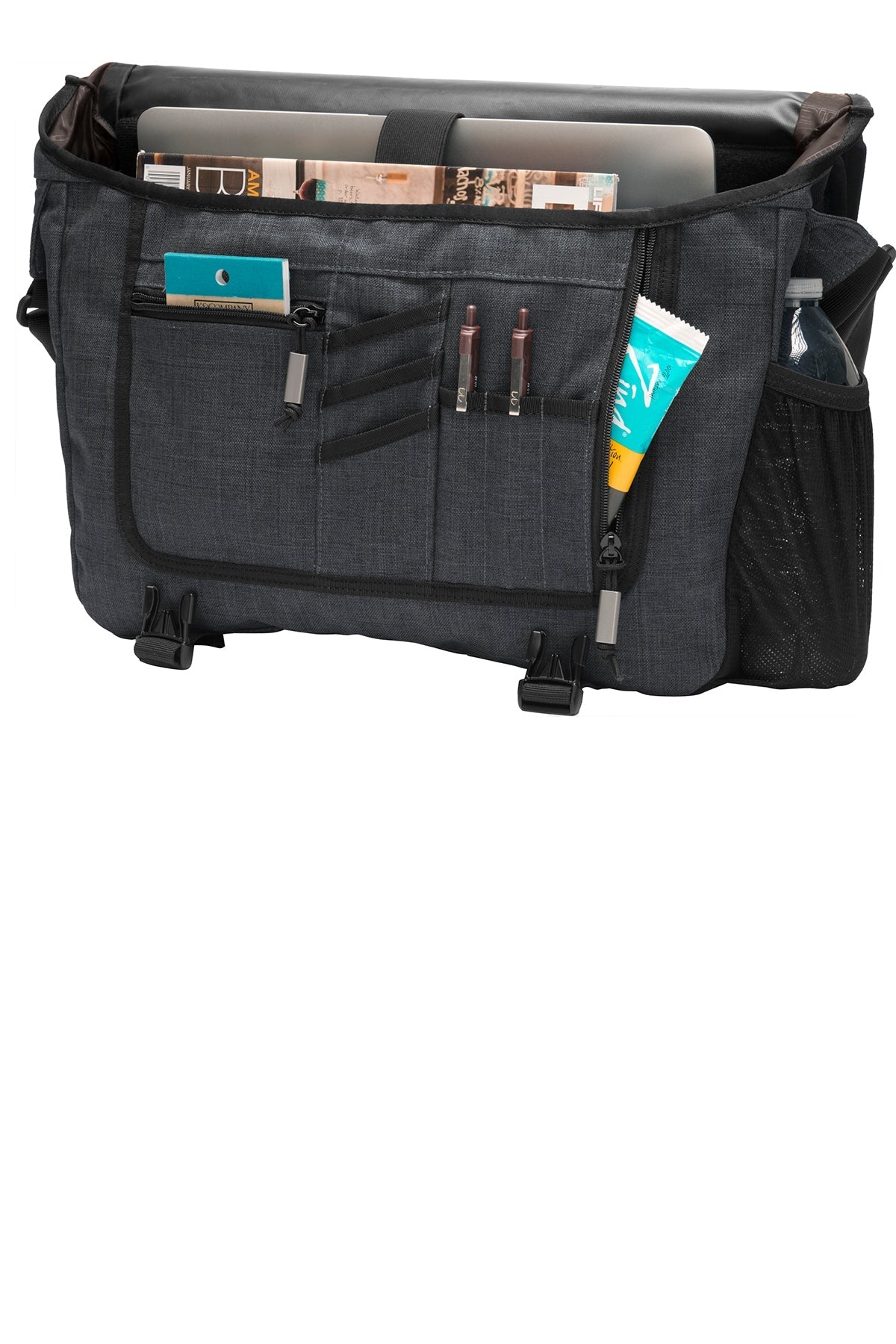 OGIO Sly Customized Messenger Bags, Heather Grey [Kentucky United Methodist Children's Homes]