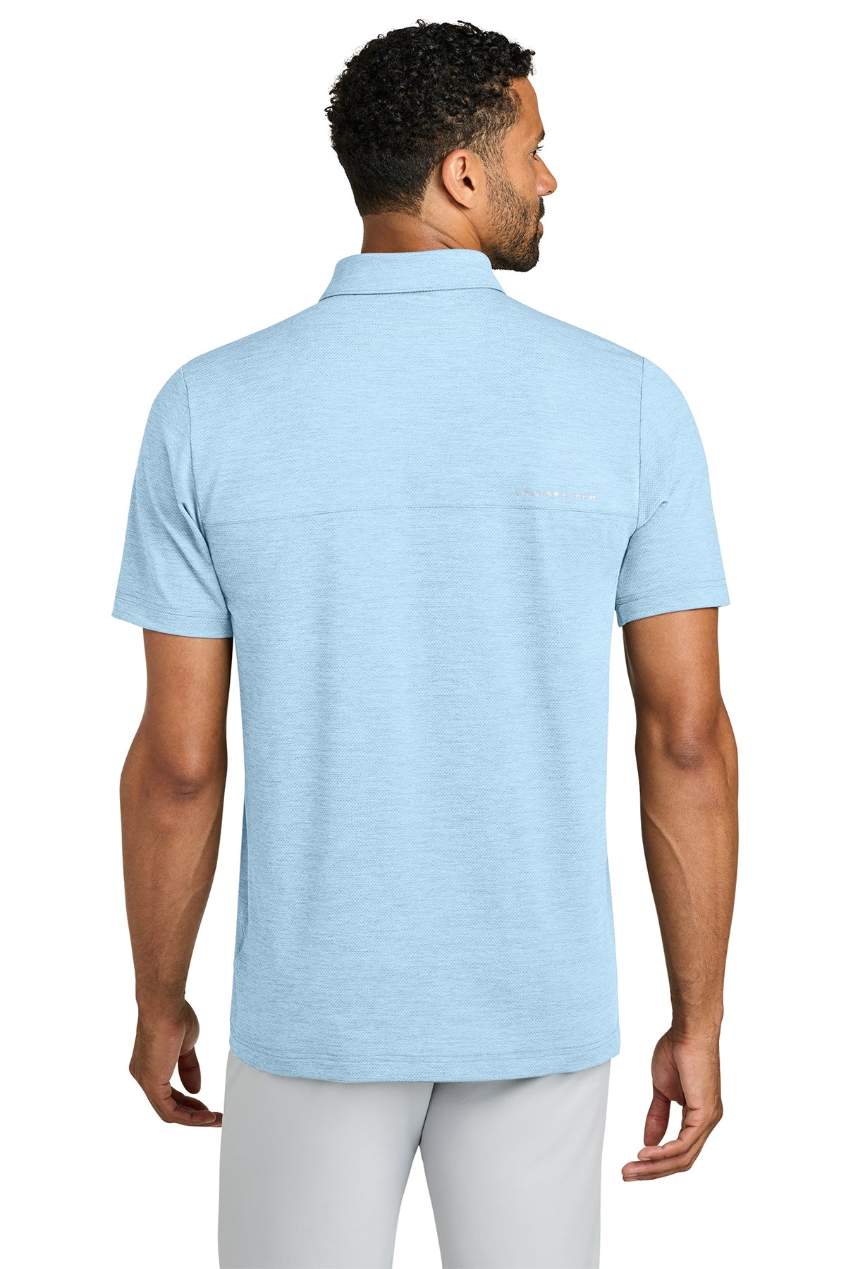 TravisMathew Onward Custom Polos, Blue Heather