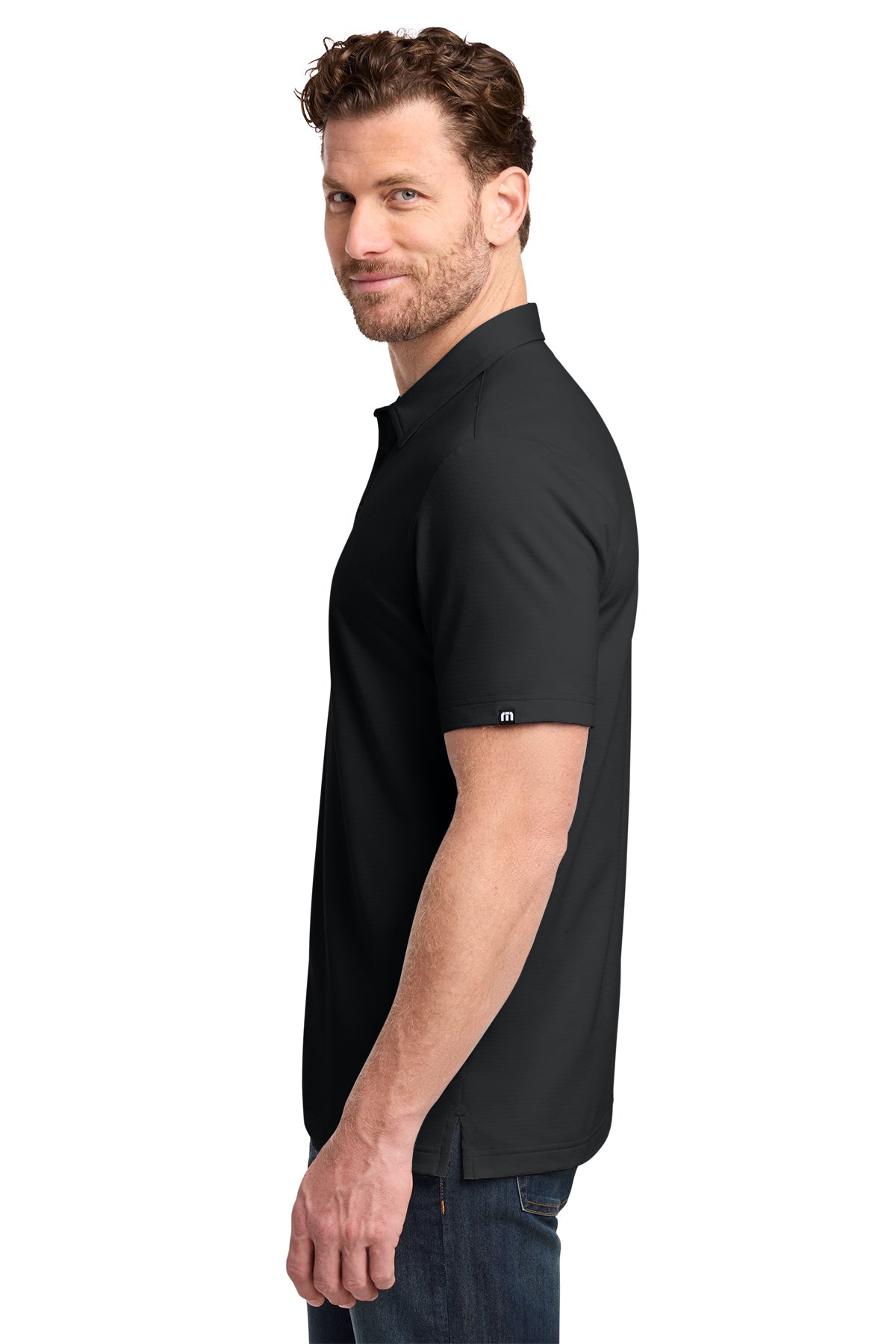 TravisMathew Crestview Custom Polos, Black