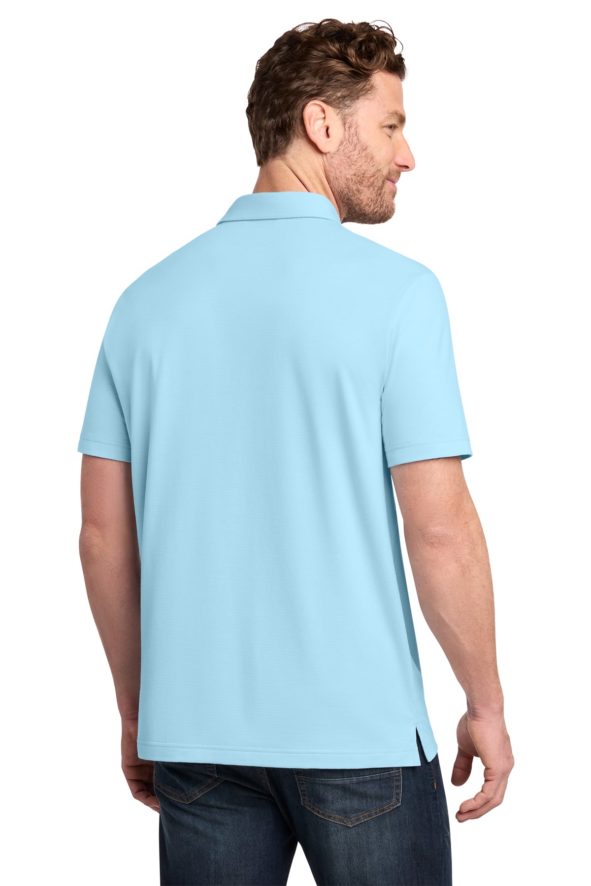 TravisMathew Crestview Custom Polos, Dream Blue