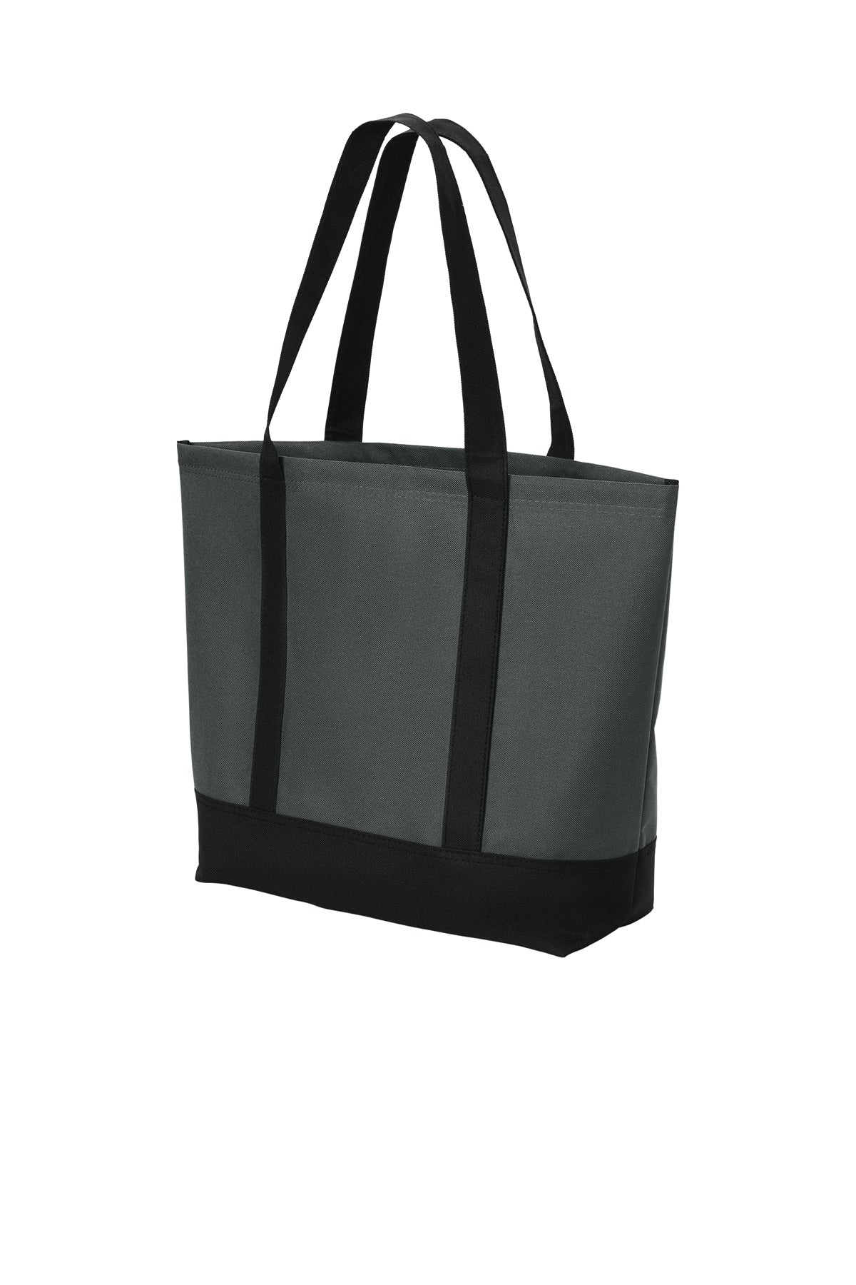 Port Authority Day Customized Tote, Dark Charcoal/ Black [Ware2Go]