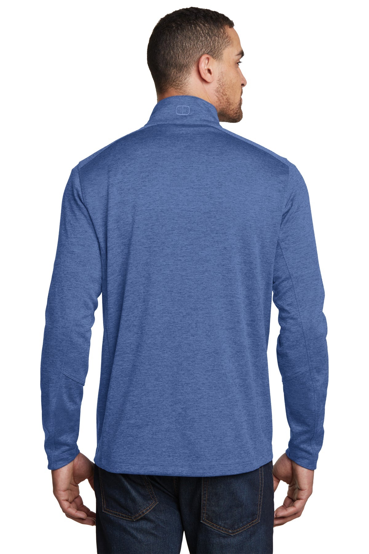 OGIO Pixel Custom Quarter Zips, Optic Blue [Real8 Group]