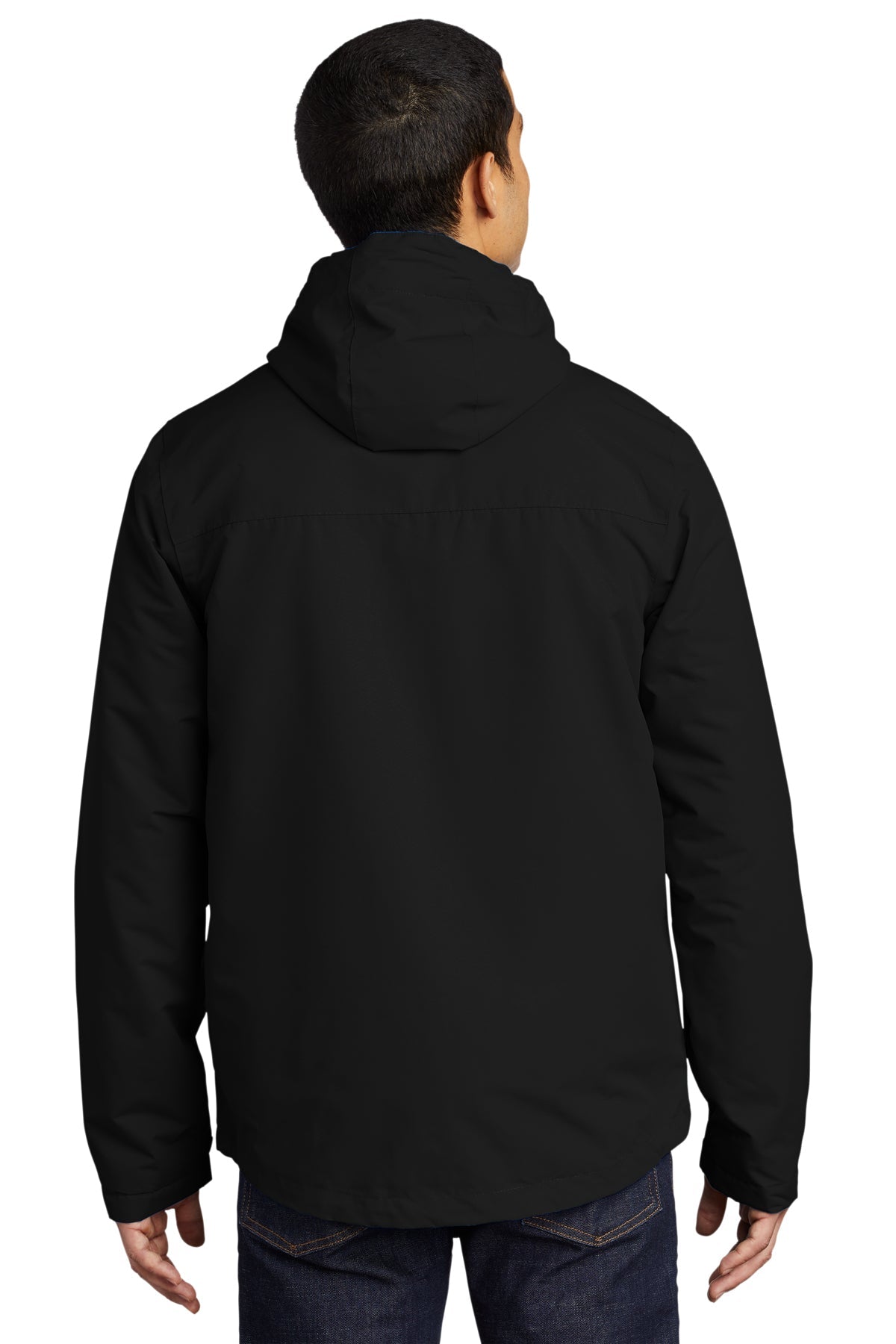 Port Authority All-Conditions Branded Jackets, Black [MyWash Car Wash]