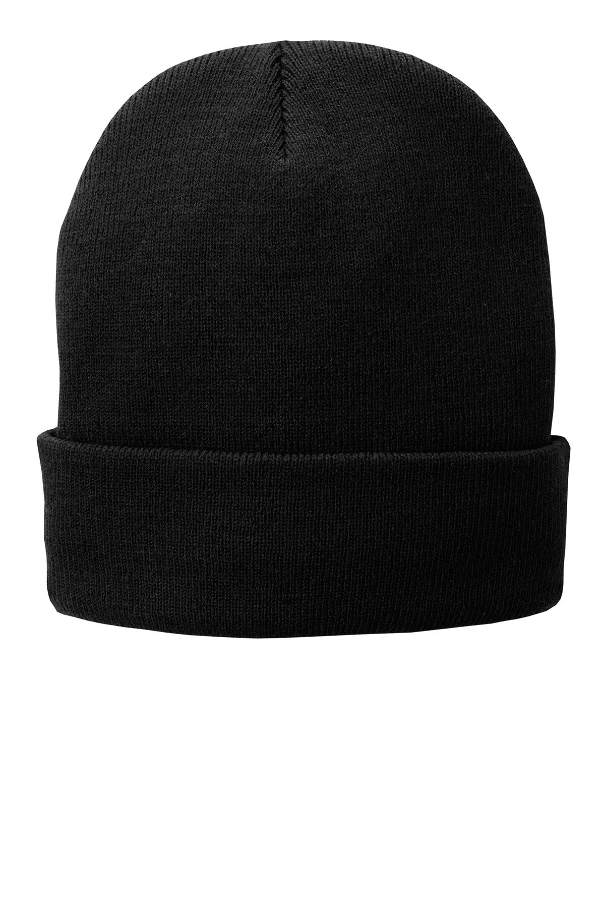 Port & Company Fleece Lined Custom Knit Caps, Black [Milford Mining Company Utah]