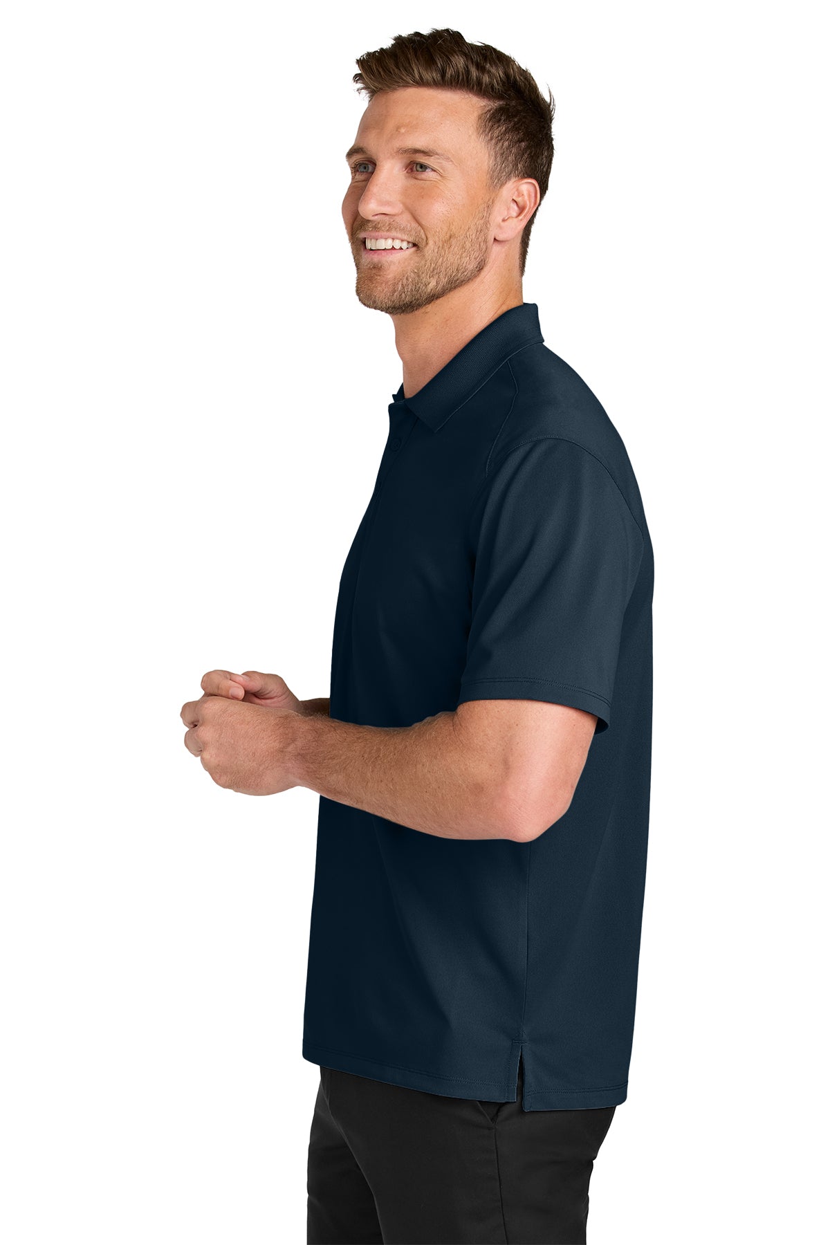 Port Authority Tall Wearever Performance Pique Polo, River Blue Navy