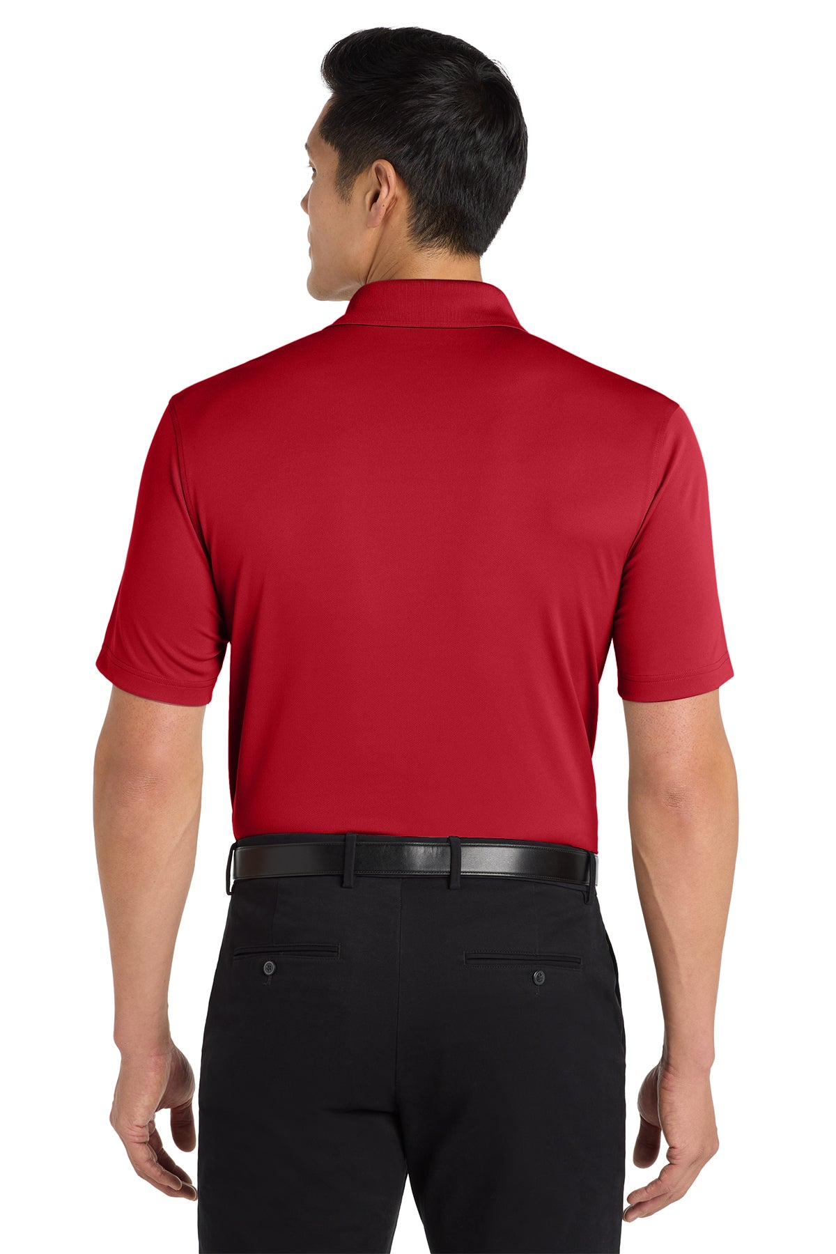 Port Authority Tall Dry Zone UV Micro-Mesh Polo, Rich Red