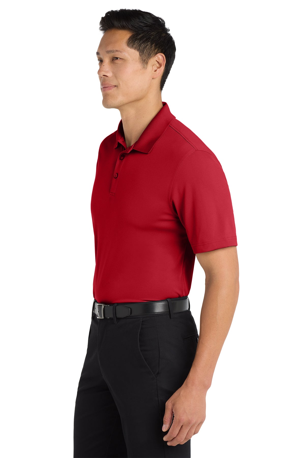 Port Authority Tall Dry Zone UV Micro-Mesh Polo, Rich Red