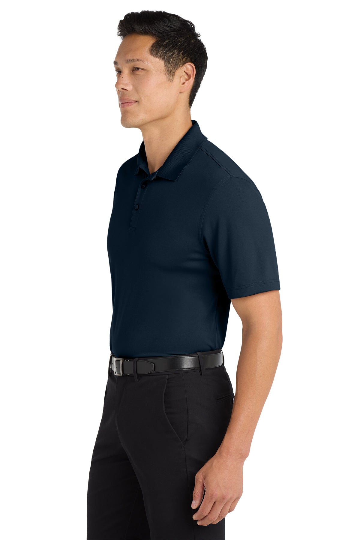 Port Authority Tall Dry Zone UV Micro-Mesh Polo, River Blue Navy [Reynolds and Moore]