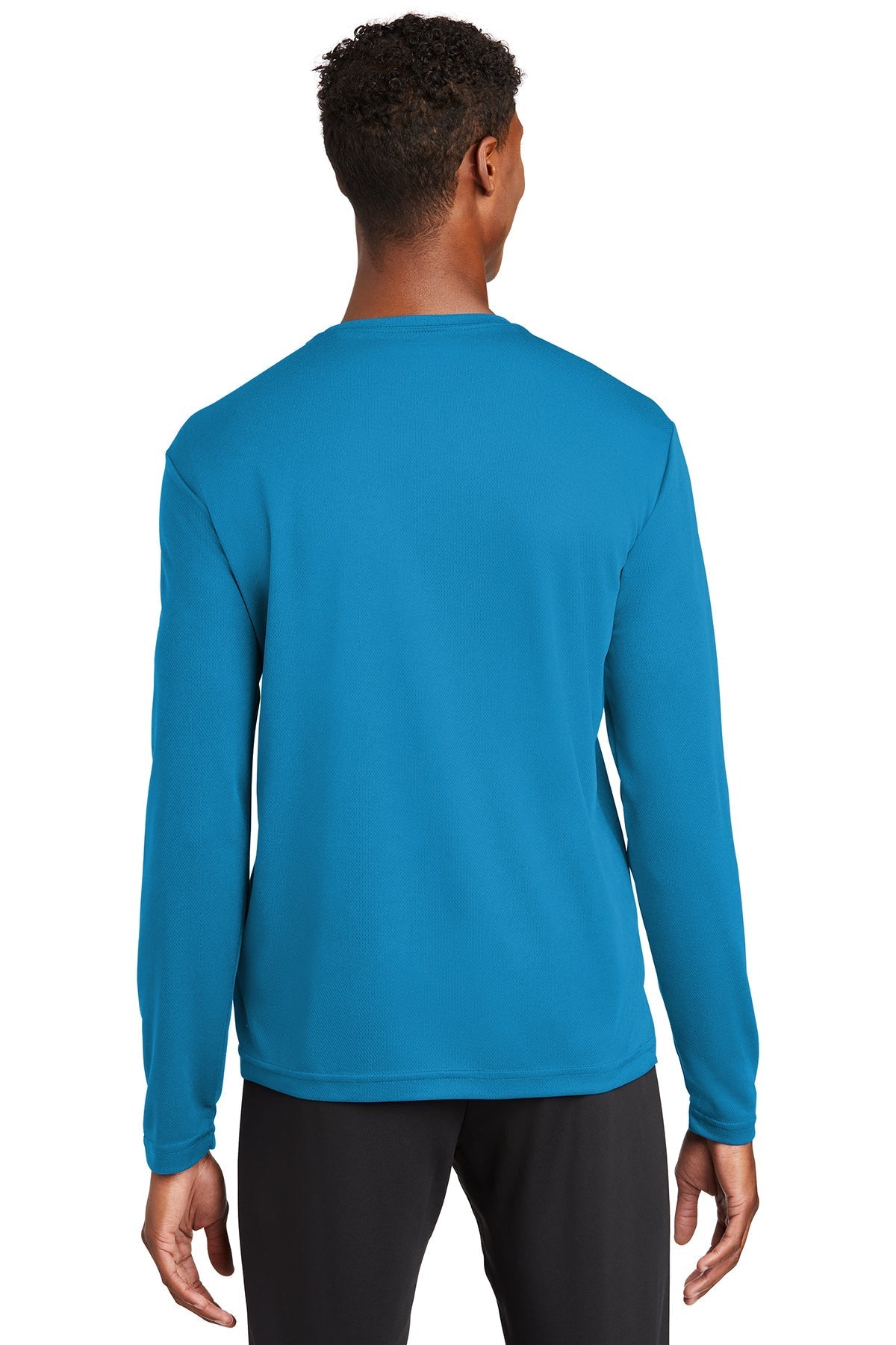 Sport-Tek PosiCharge Customized RacerMesh Long Sleeve Tee's, Pond Blue [Saffire LLC]