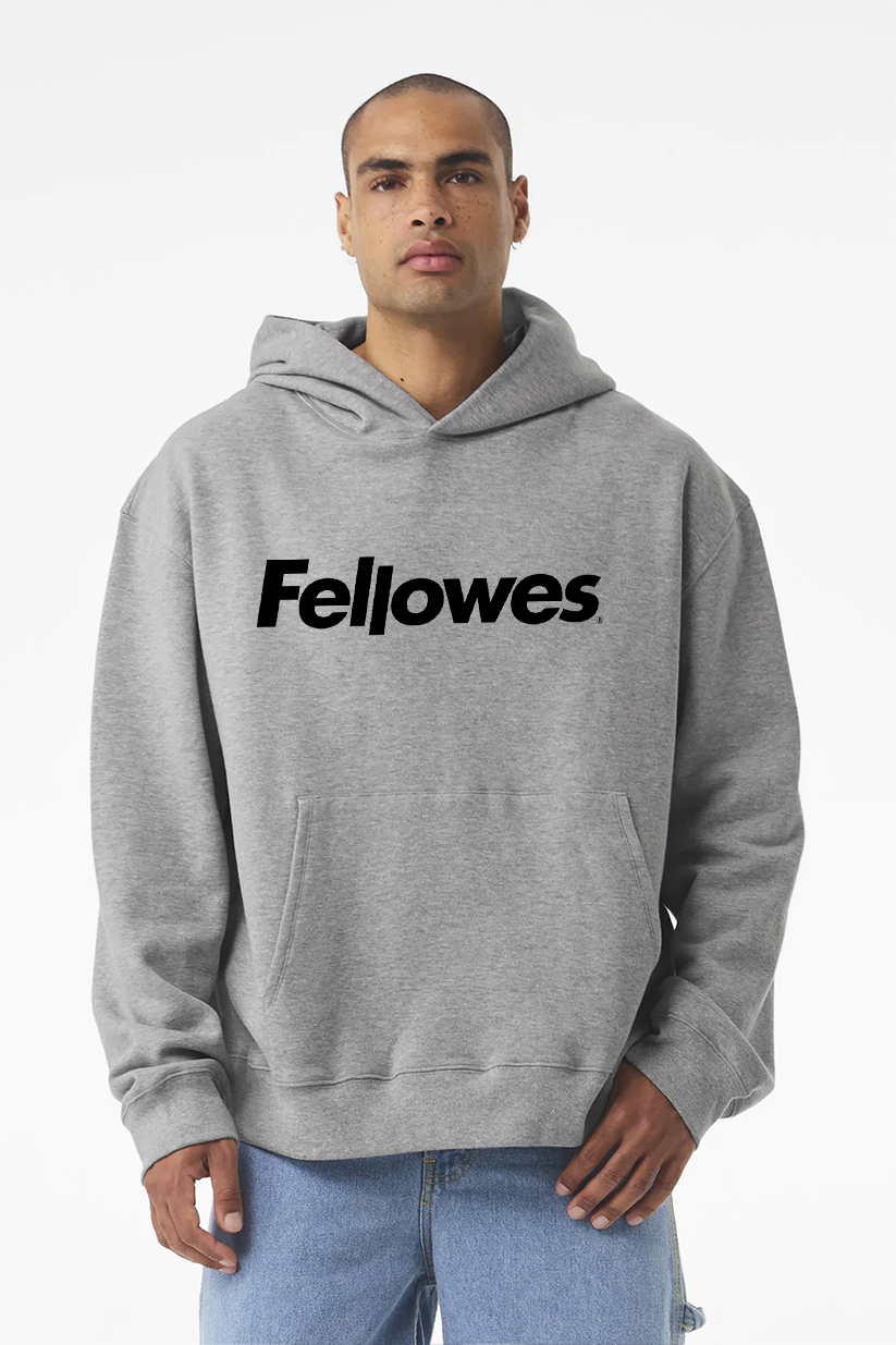 Bella Canvas Unisex Heavyweight Pullover Hoodie, Athletic Heather [Fellowes Brands]