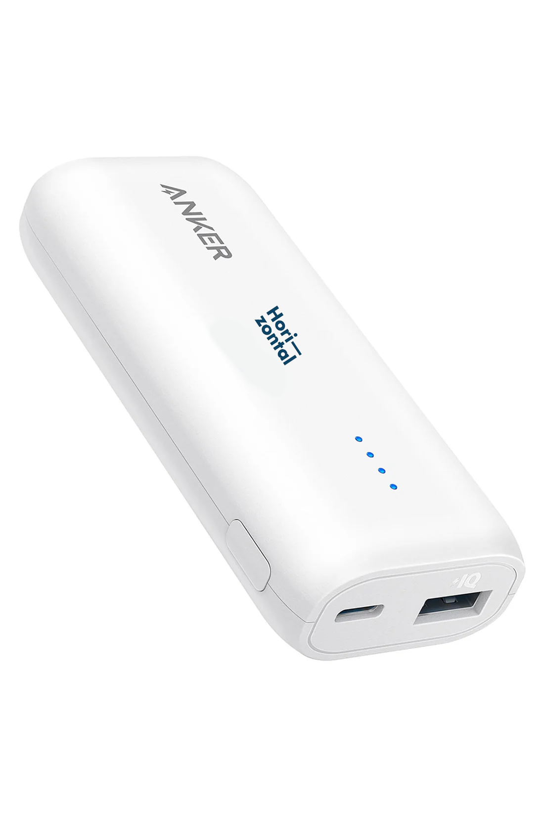 Anker 321 PowerCore 5k Power Bank, White [Horizontal]