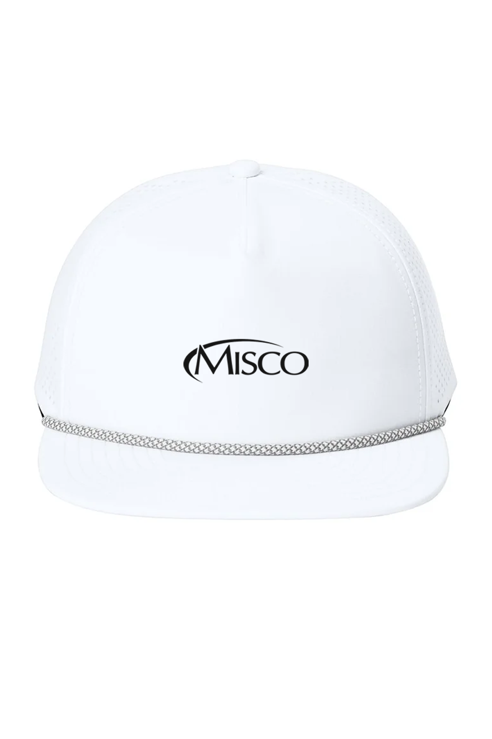 OGIO 5-Panel Rope Performance Cap, White [Misco Products]