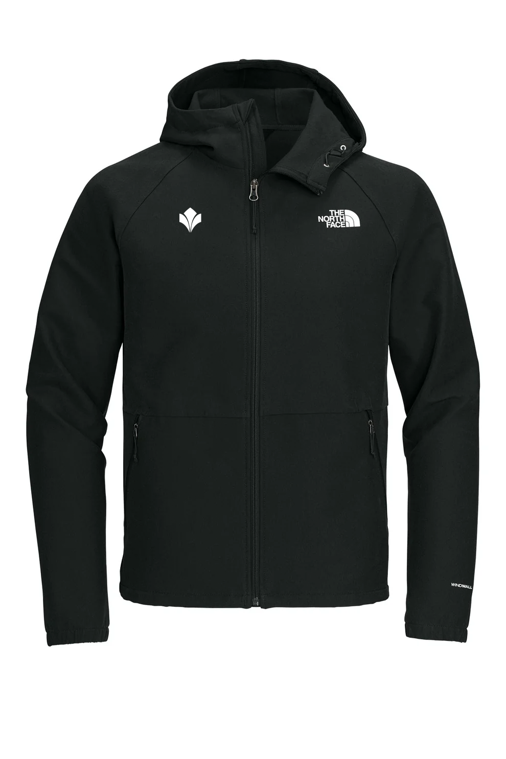 North Face Barr Lake Hooded Soft Shell Jacket, Black Heather [Zura Bio]
