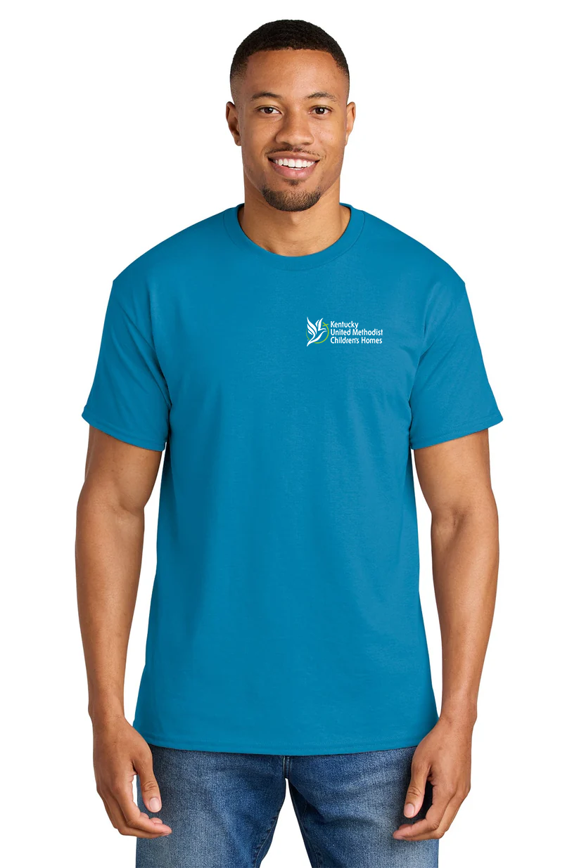 Gildan Dryblend Cotton Poly T Shirt, Sapphire [Kentucky United Methodist Children's Homes]
