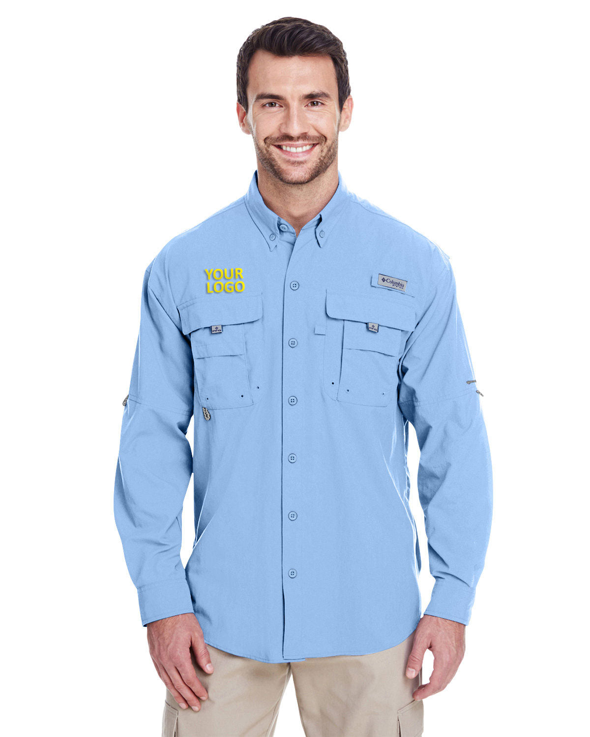 Columbia Sail 7048 company logo shirts