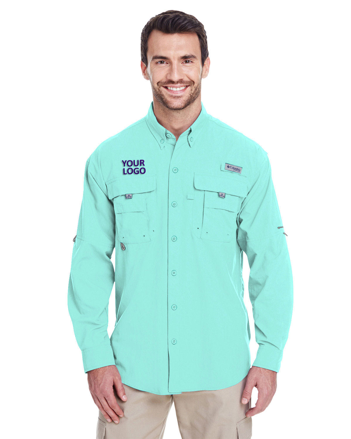 Columbia Bahama Ii Long Sleeve Shirt, Gulf Stream