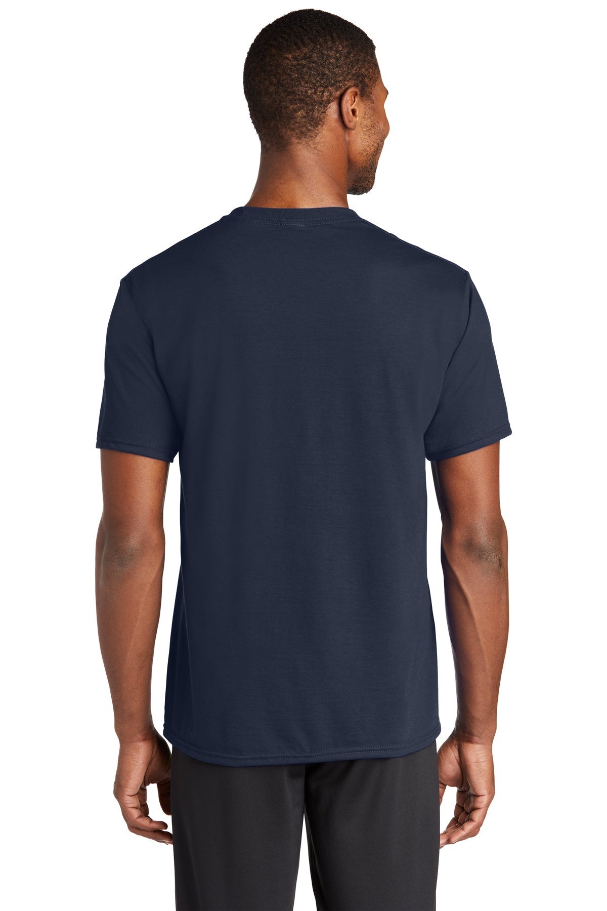 Port & Company Performance Branded Blend Tee's, Deep Navy [Powell's Plumbing LLC]