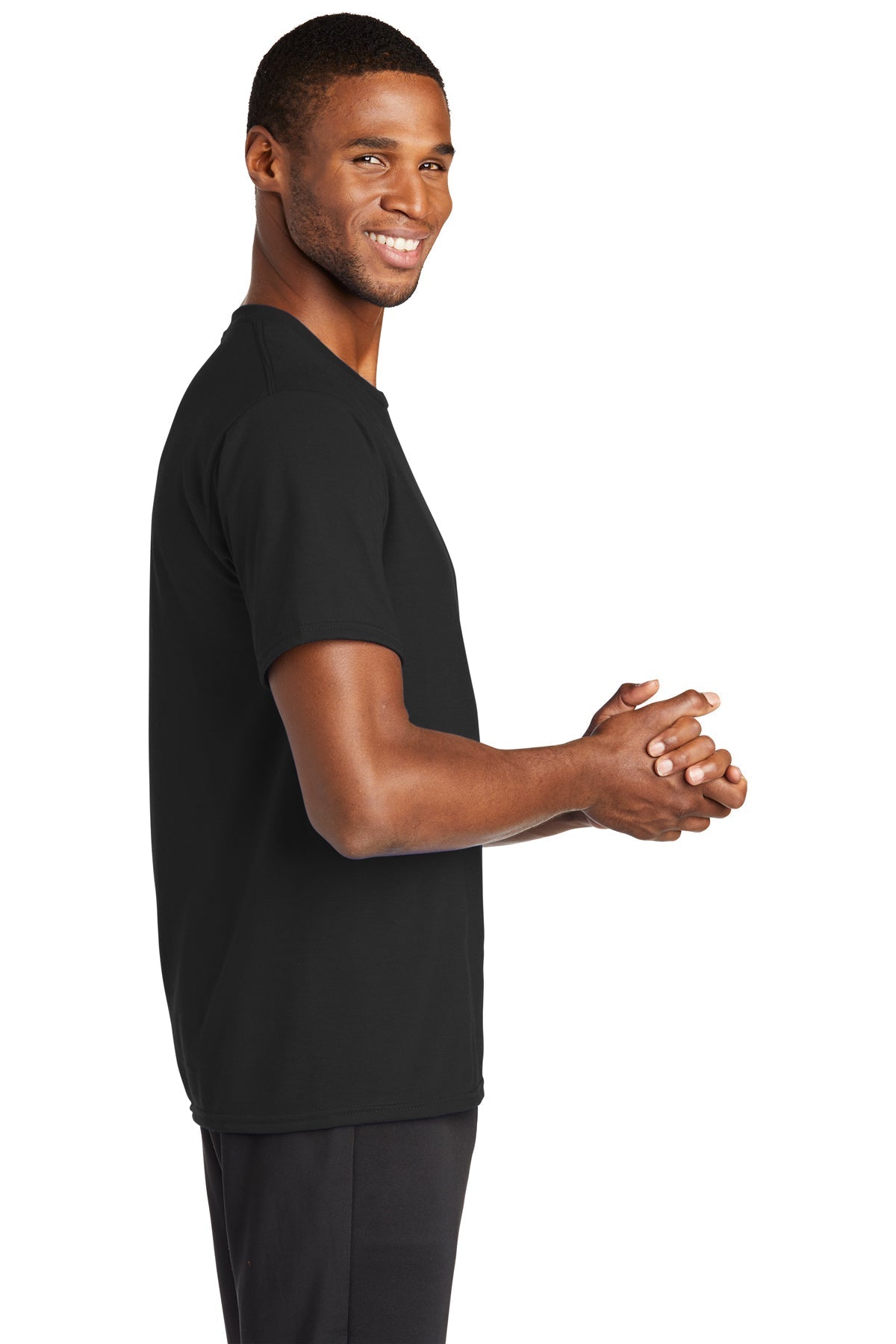 Port & Company Performance Custom Blend Tee's, Jet Black [Orpical Technology Solutions]