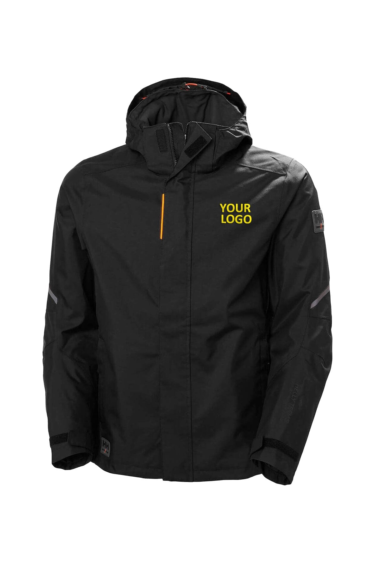 Helly Hansen Black 71080 jackets with company logo