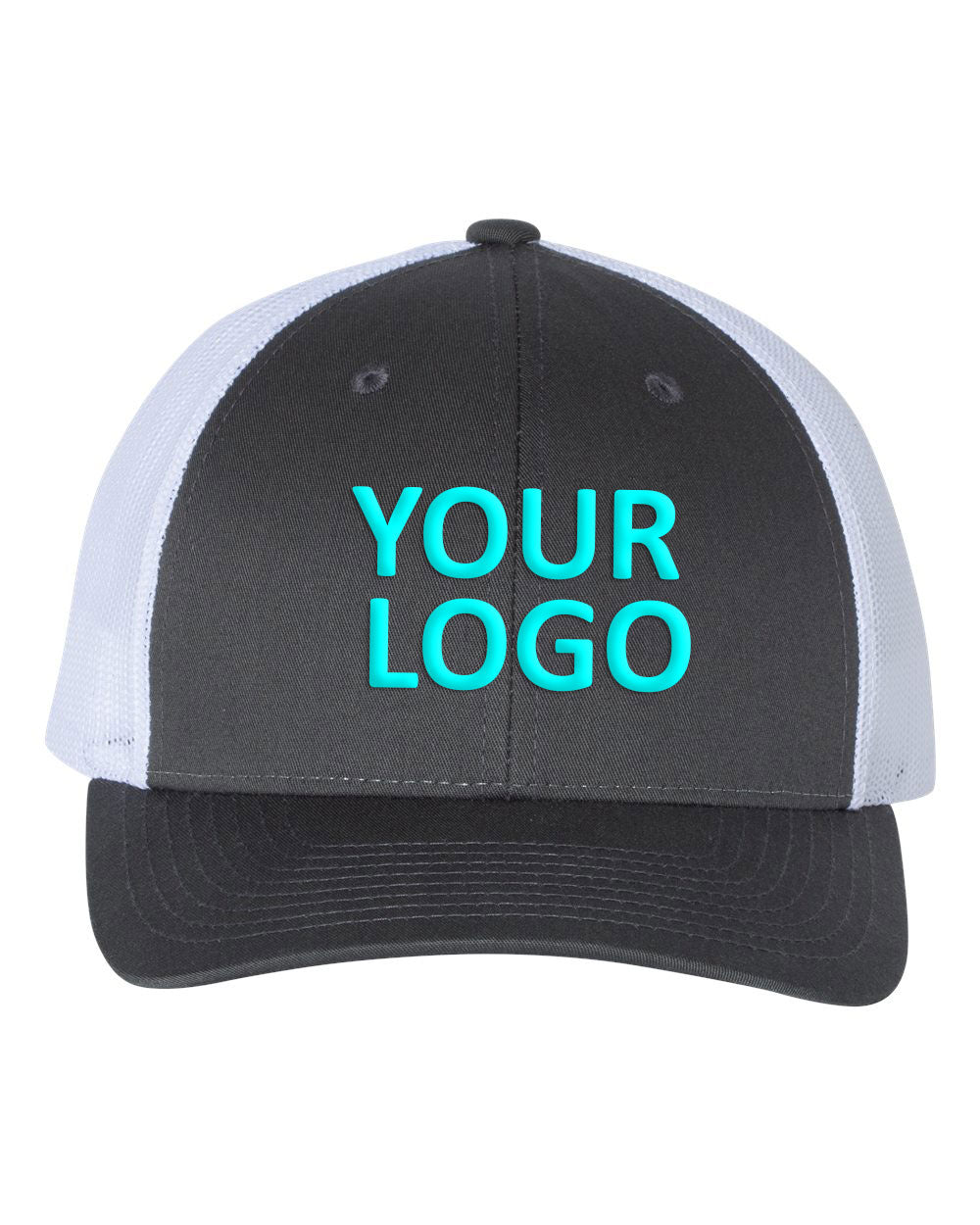 Richardson Low Pro Customized Trucker Caps, Charcoal White [Williams Realty & Building Company]