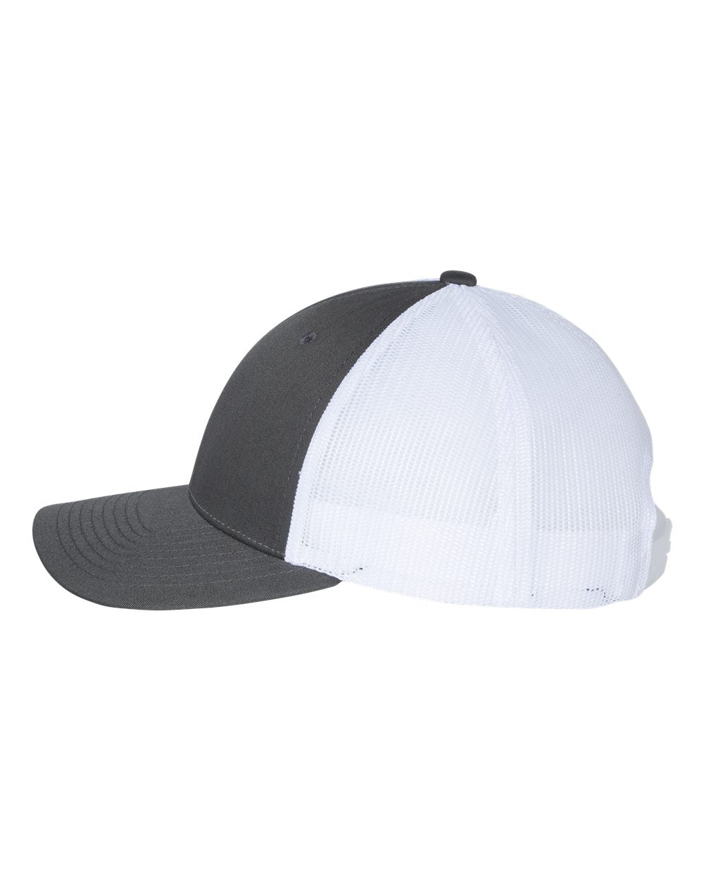 Richardson Low Pro Customized Trucker Caps, Charcoal White [Caliber Field Services, Inc.]