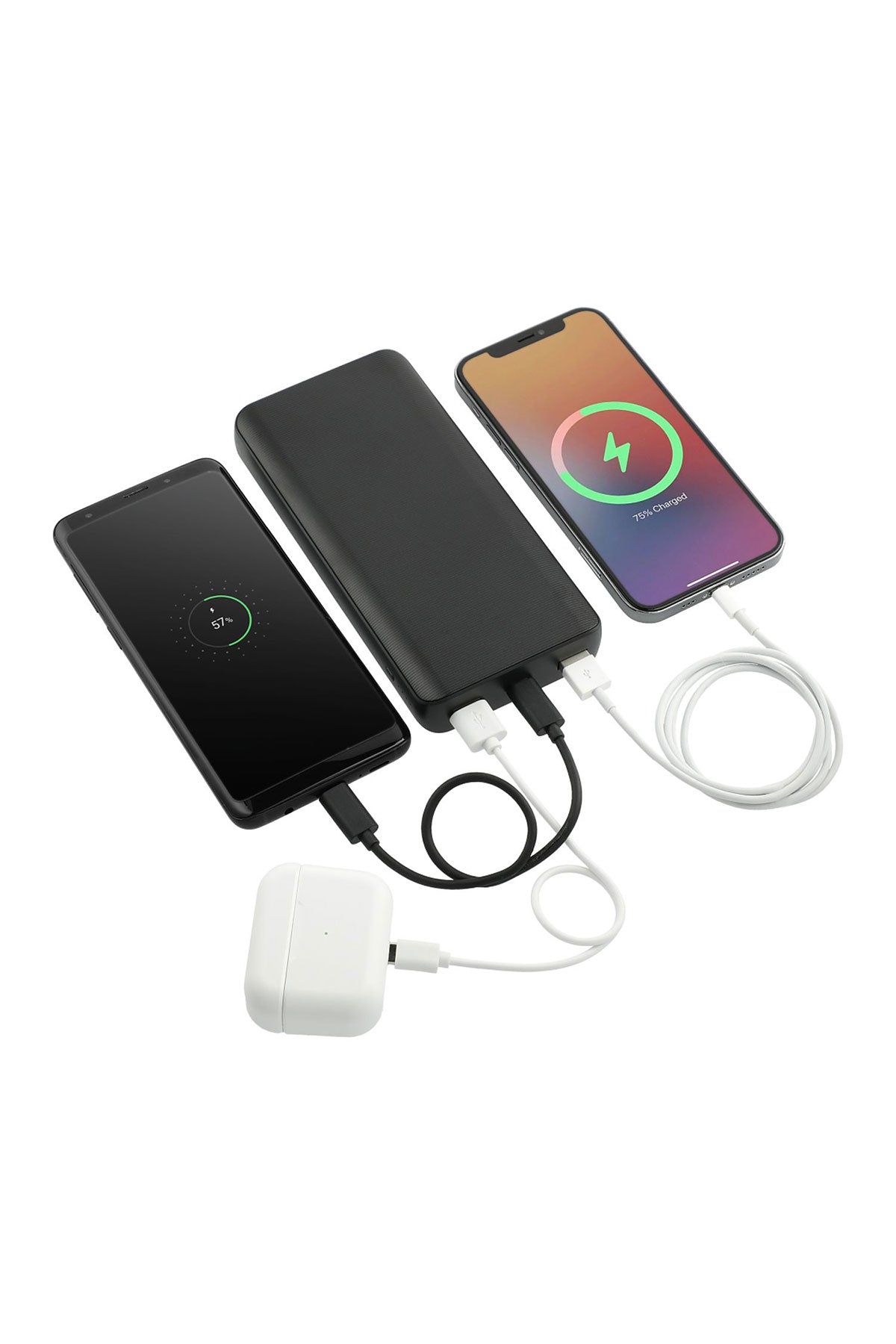 Mophie Custom Power Boost 20,000 mAh Power Bank with USB-C Port, Black