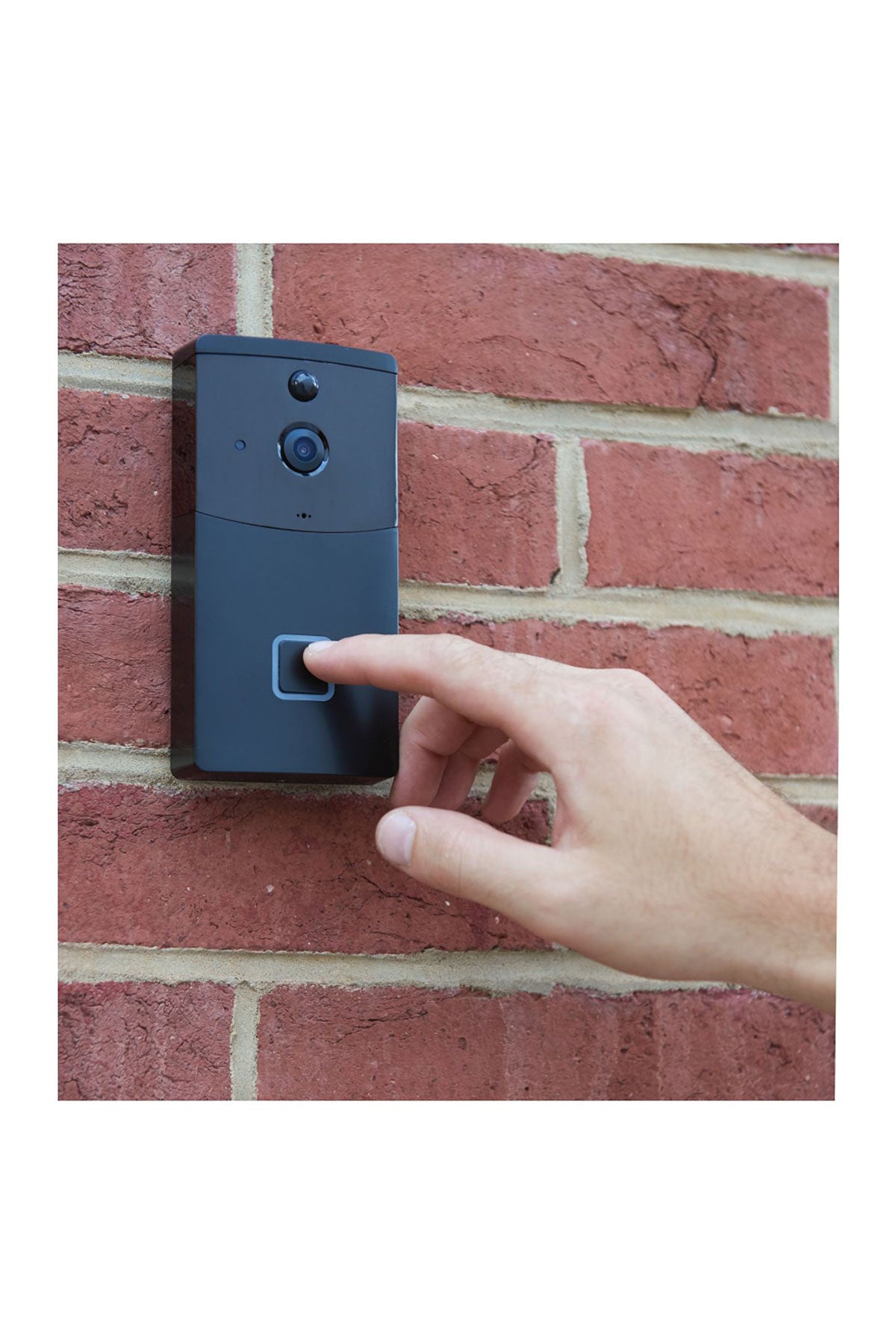Smart Custom Wifi Video Doorbell, Black
