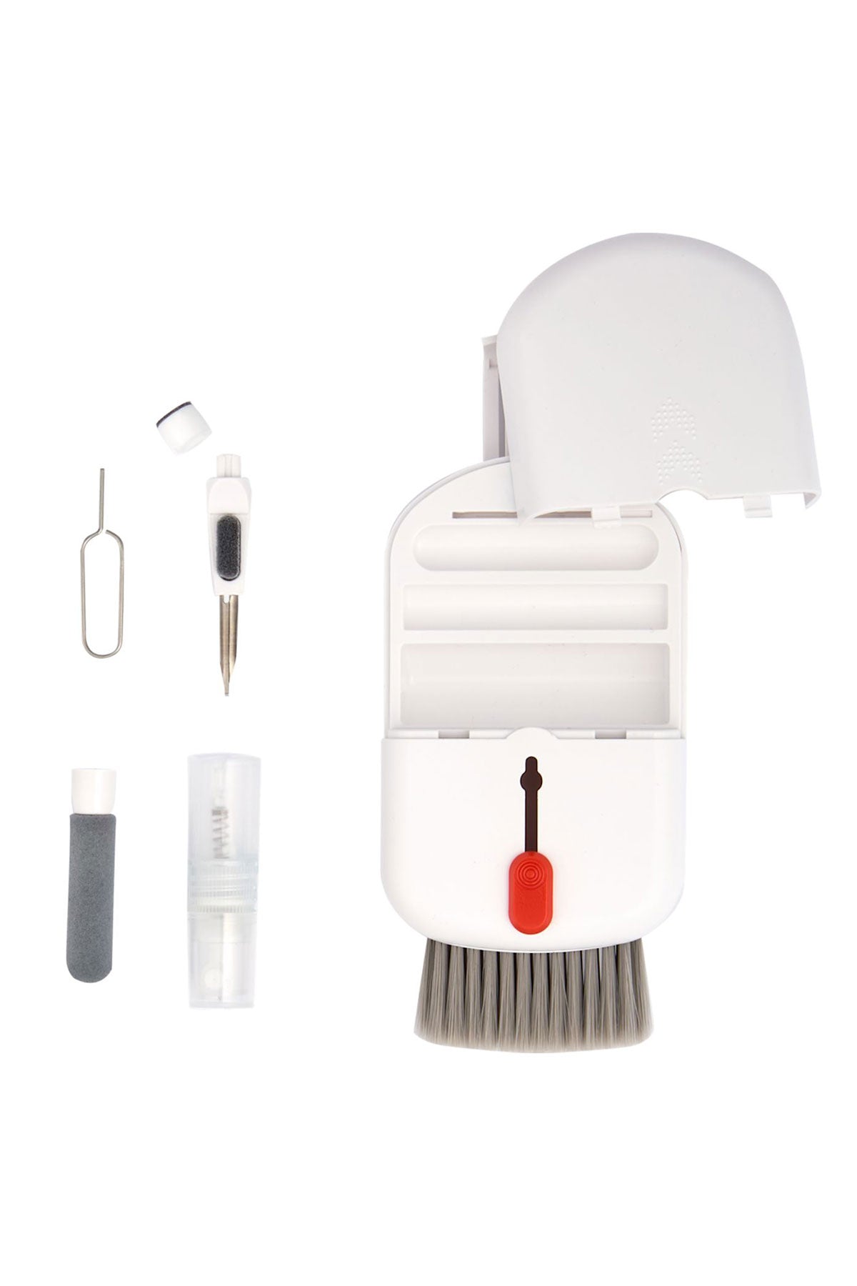 Tech Custom Wipe 10-in-1 Tech Cleaning Kit, White