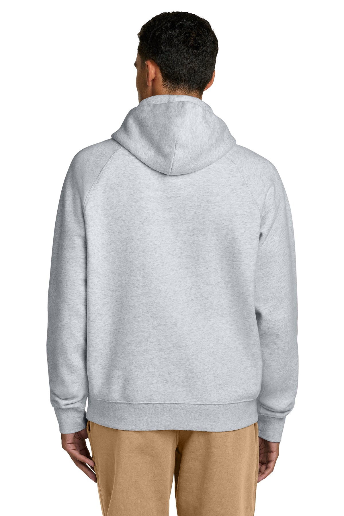 Stanley/Stella Unisex Striker Hooded Custom Sweatshirt, Heather Grey