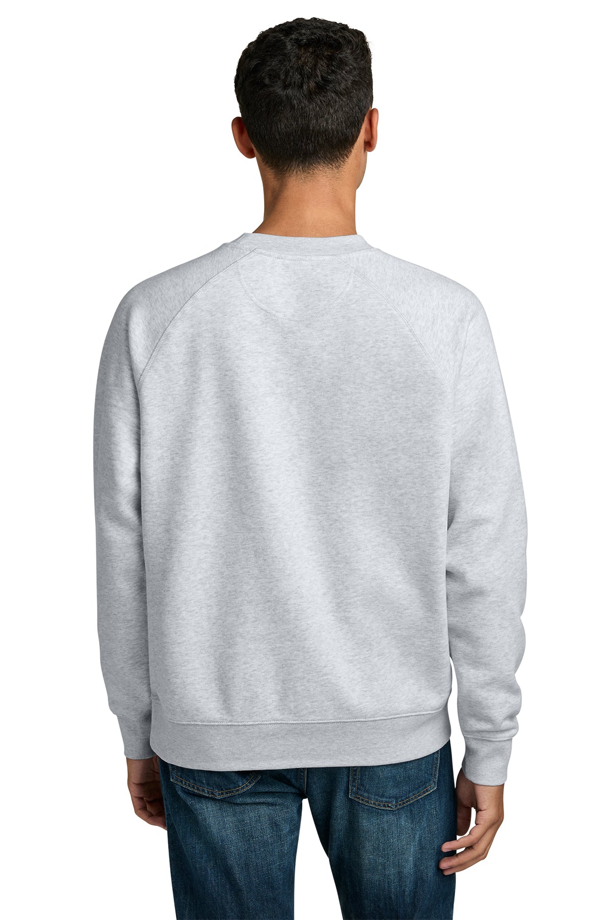 Stanley/Stella Unisex Knoxer Crewneck Custom Sweatshirt, Heather Grey
