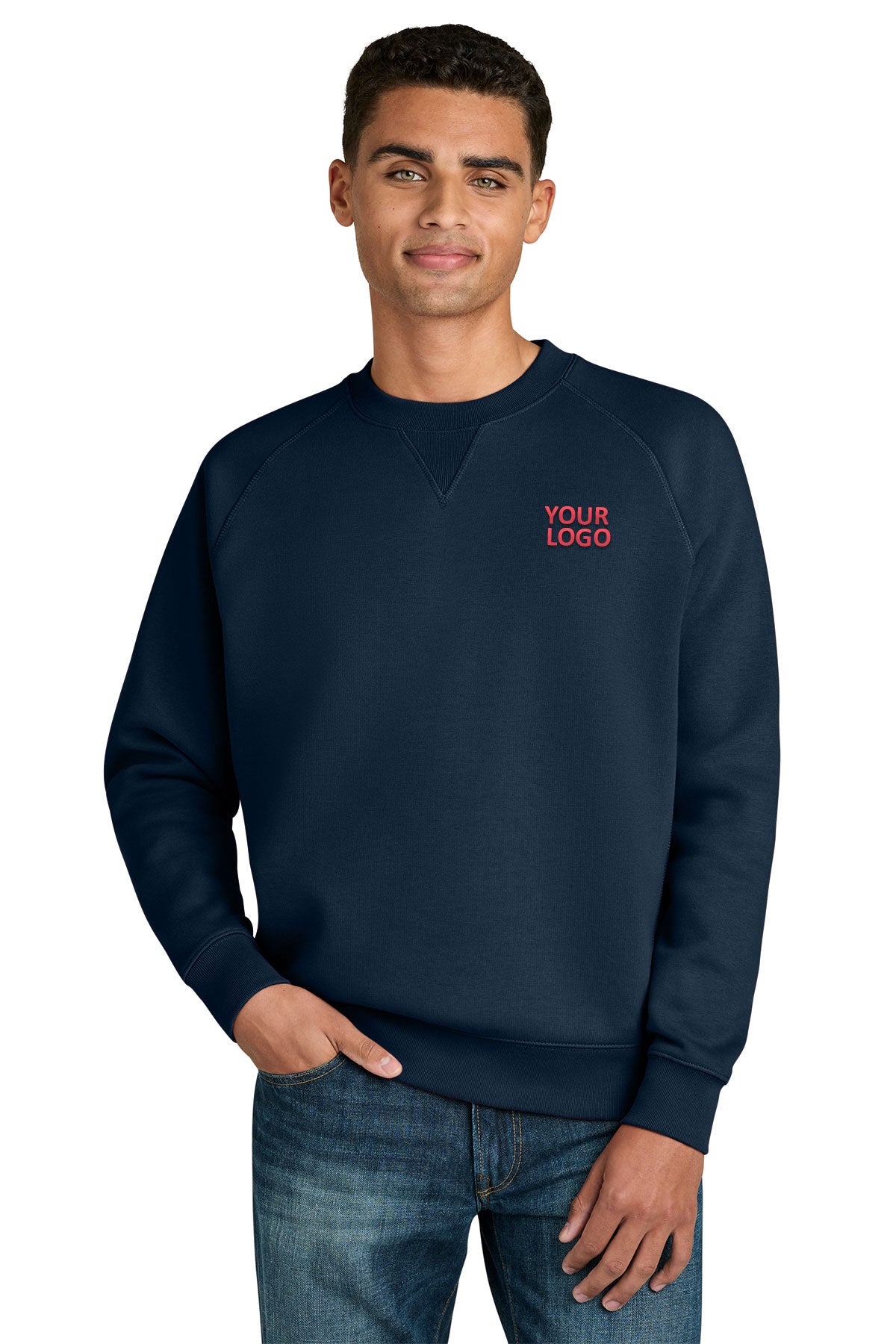 Stanley/Stella Unisex Knoxer Crewneck Custom Sweatshirt, Navy