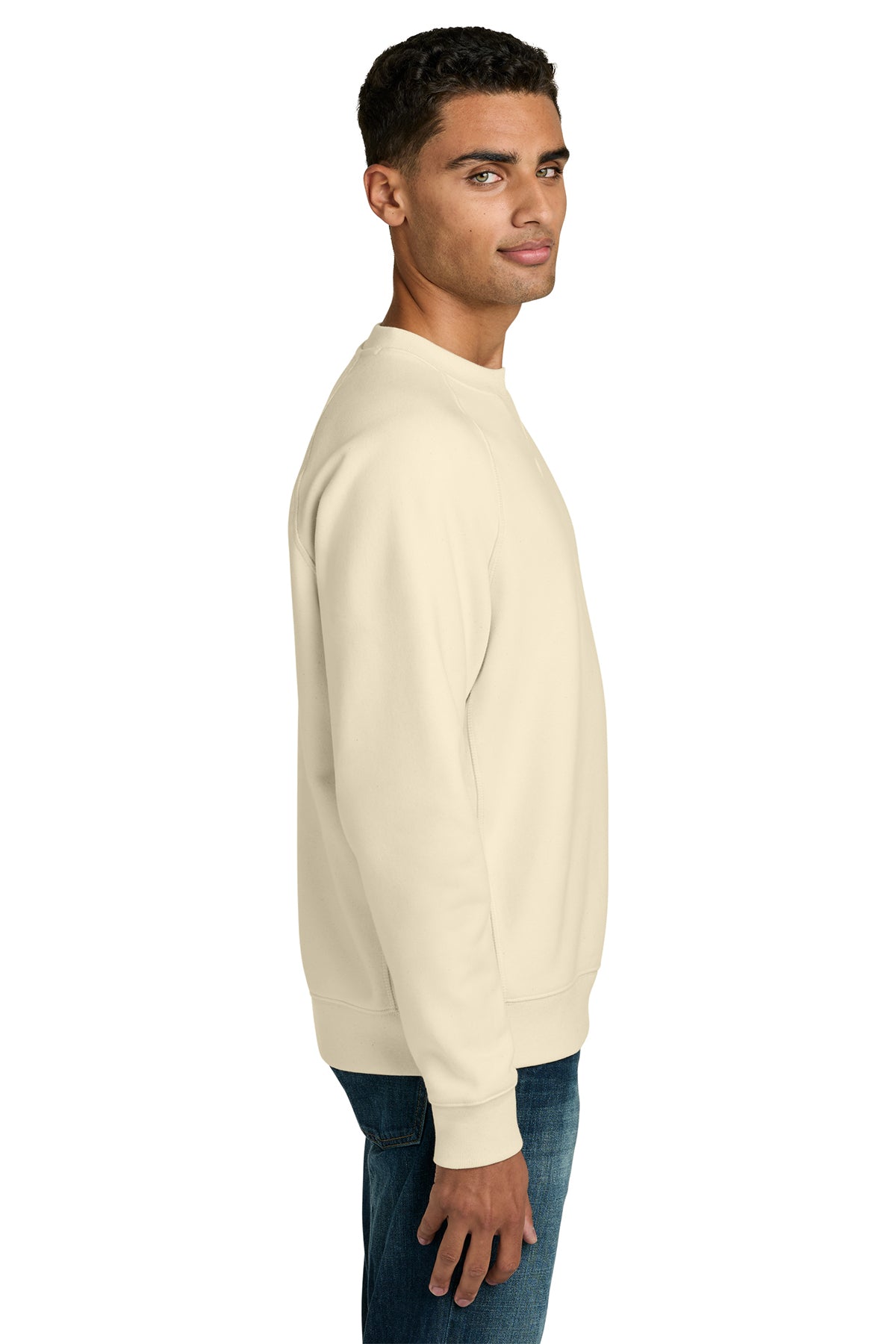 Stanley/Stella Unisex Knoxer Crewneck Custom Sweatshirt, Natural
