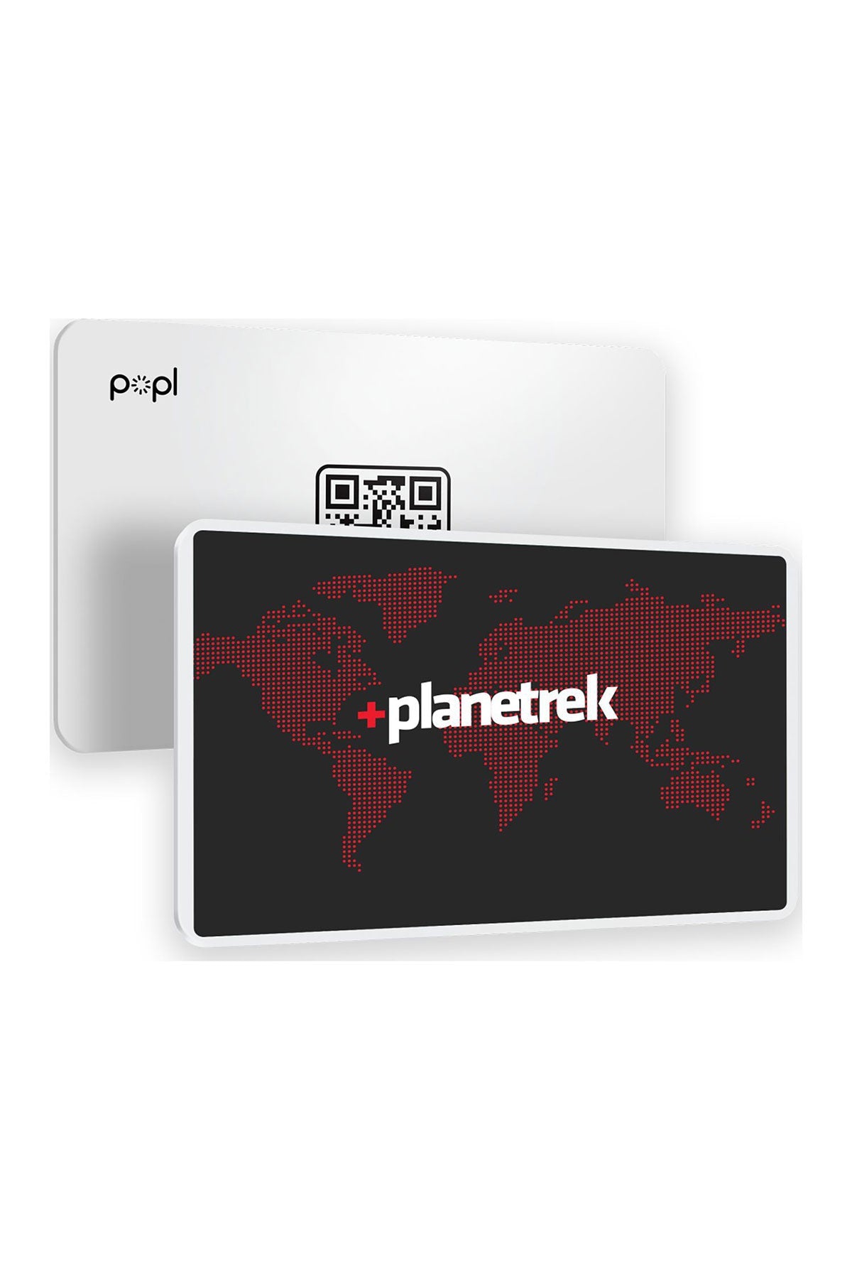 Popl Custom Digital Business Card, White [Mechanical Solutions]