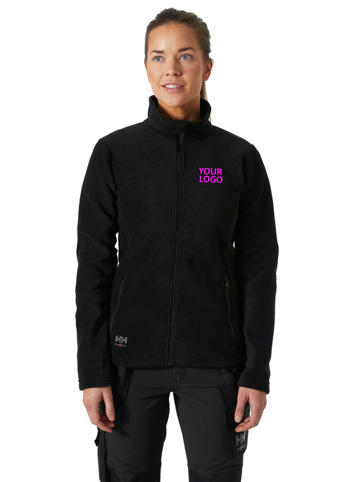 Helly Hansen Manchester Fleece Custom Jackets, Black