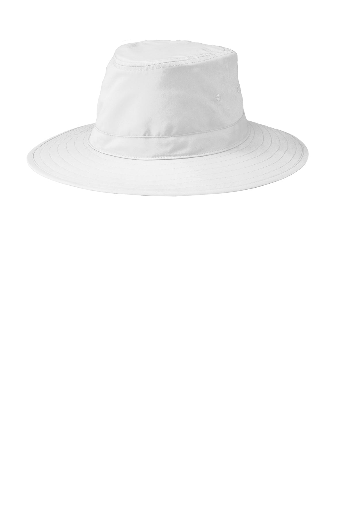 Port Authority Lifestyle Brim Customized Hats, White [Via Transportation / Sioux Area Metro]