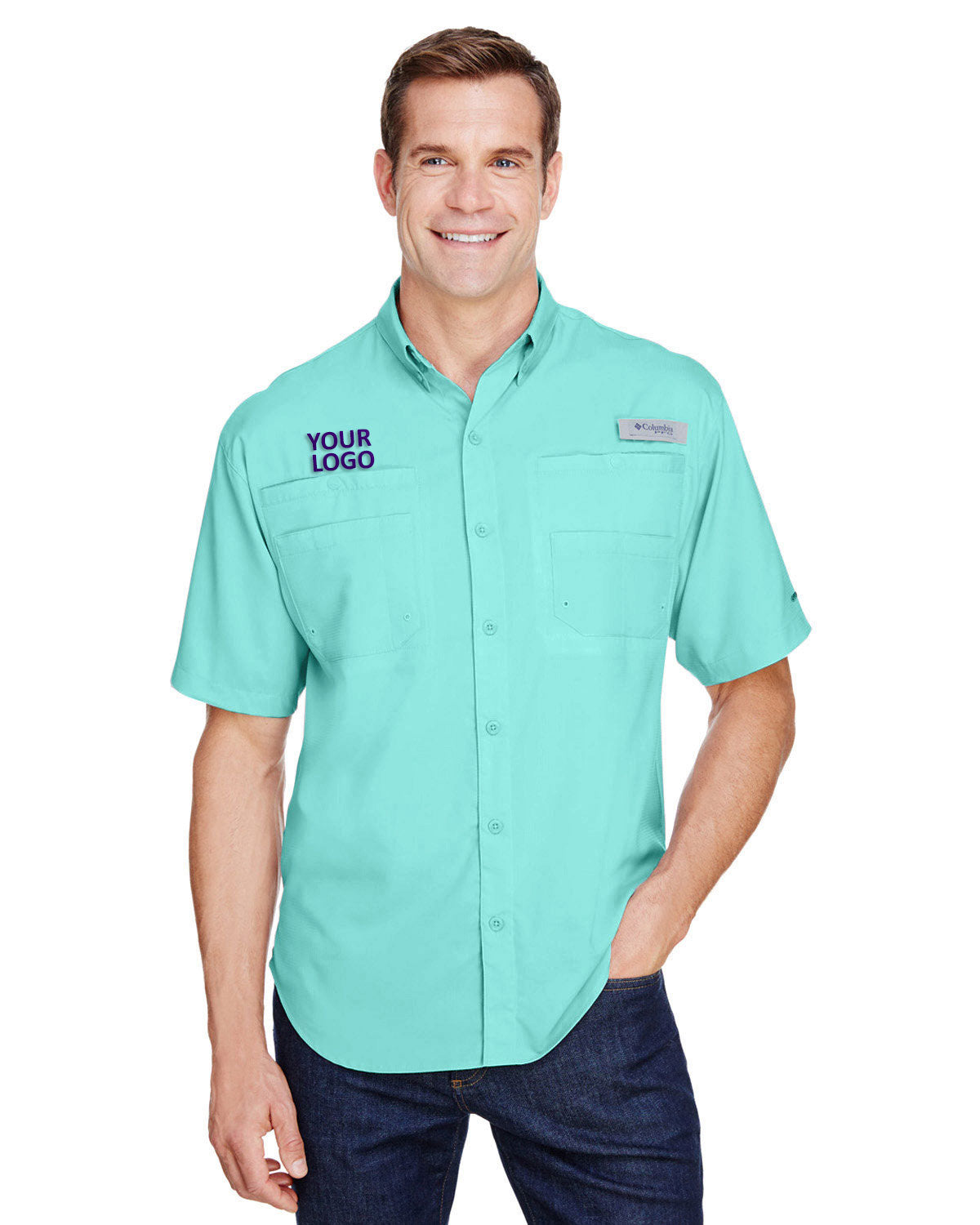 Columbia Gulf Stream 7266 custom work shirts